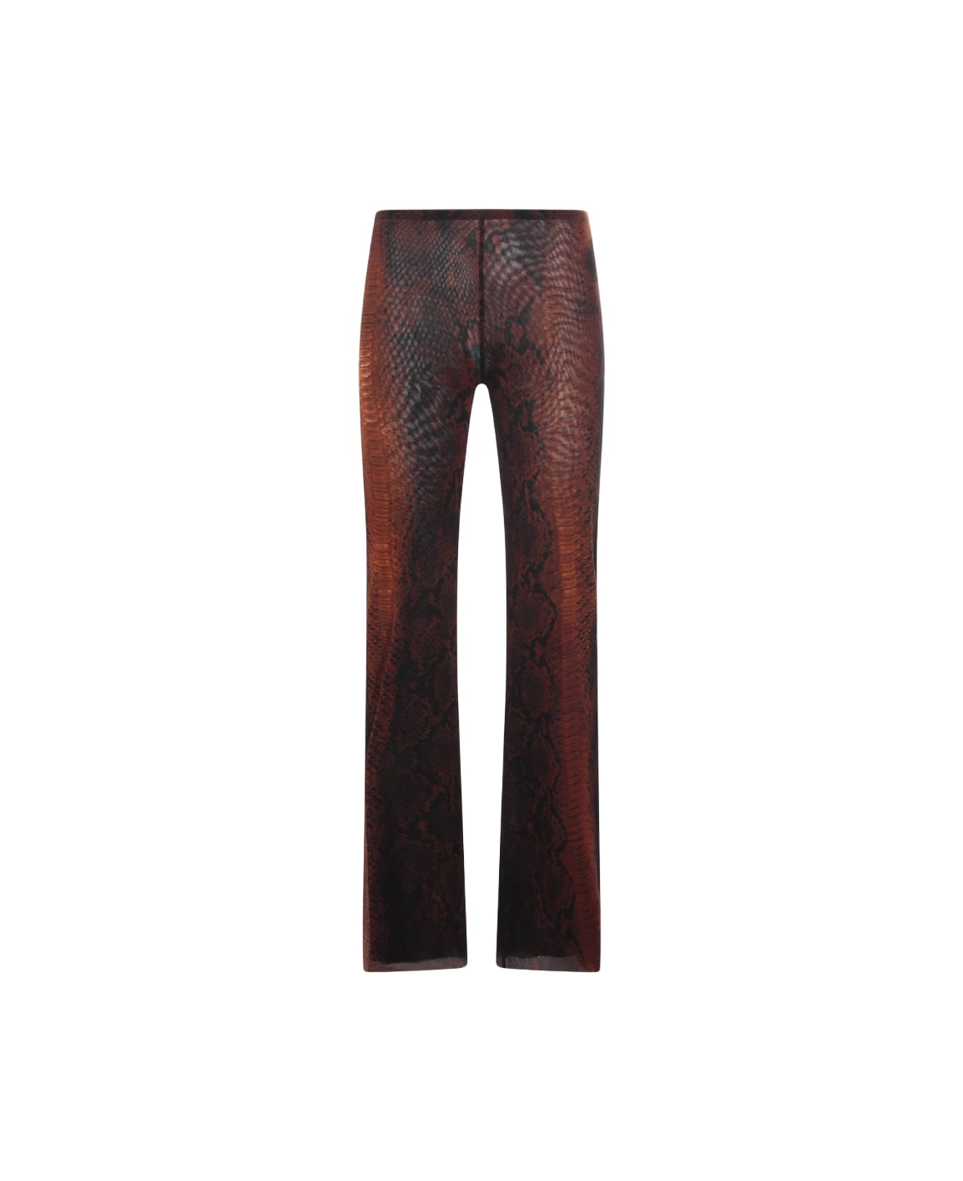 Jean Paul Gaultier Brown Pants - BROWN/BLACK