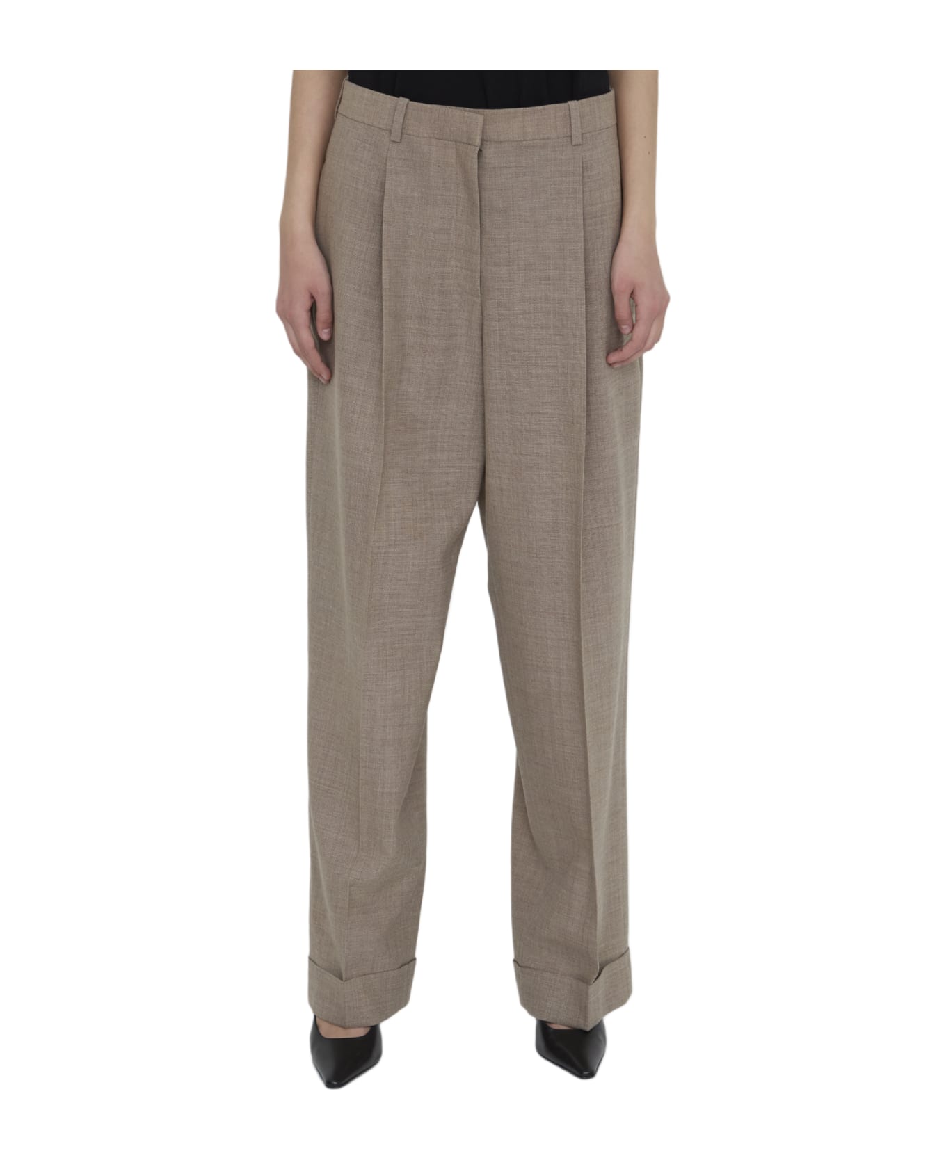 The Row Tor Trousers - GREY
