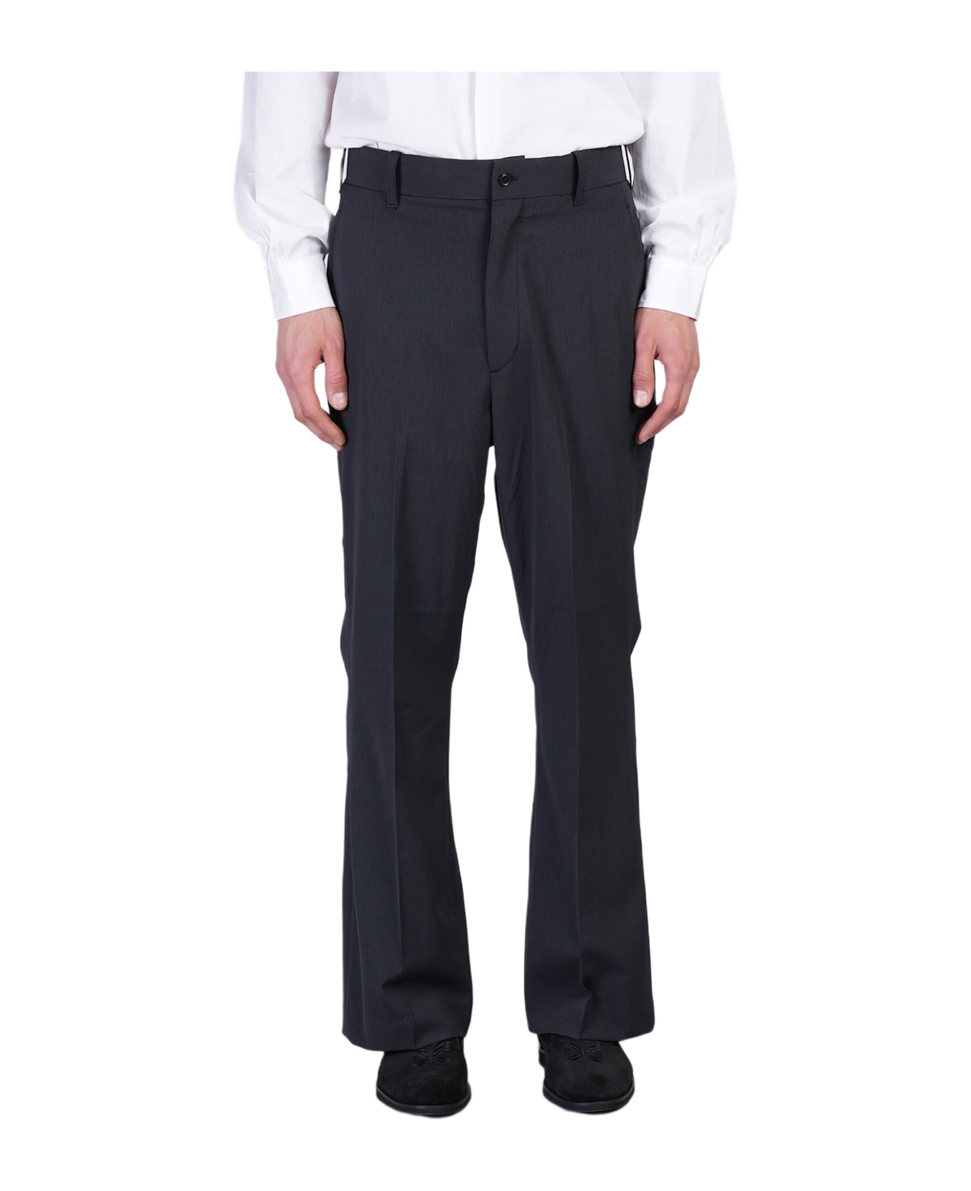 Needles Pants In Black Polyester - black