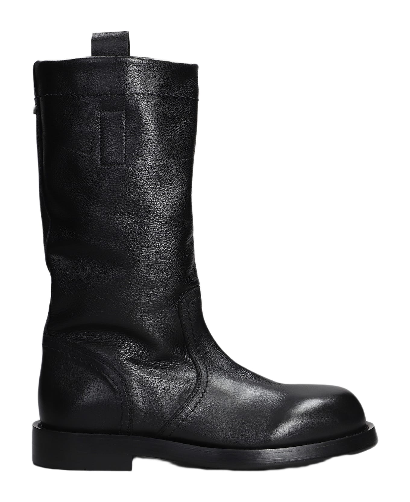 Ann Demeulemeester Bente Boots In Black Leather - black