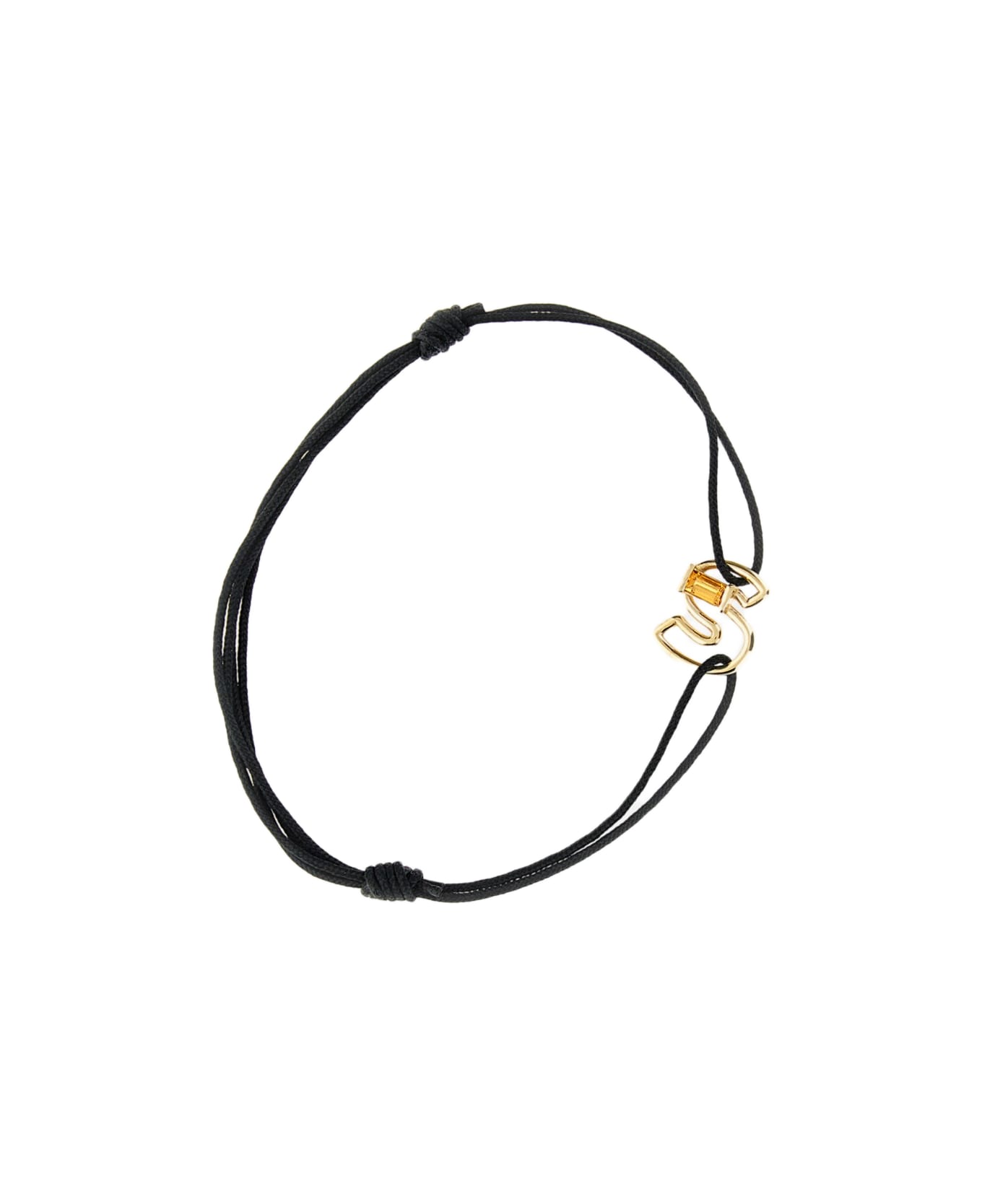 Aliita Letra S Ct Bracelet - Black
