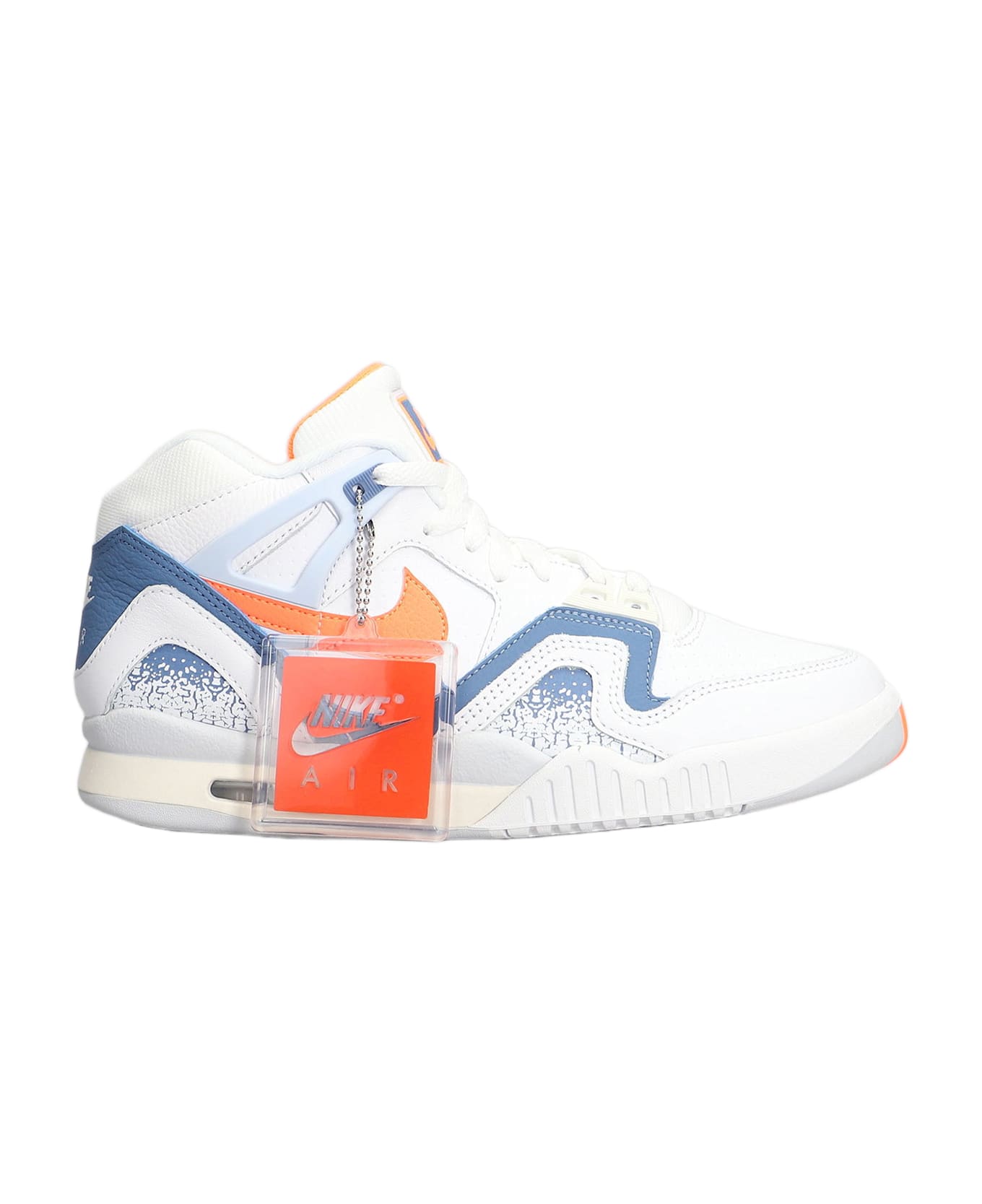 Nike Air Tech Challenge Sneakers In White Leather - white