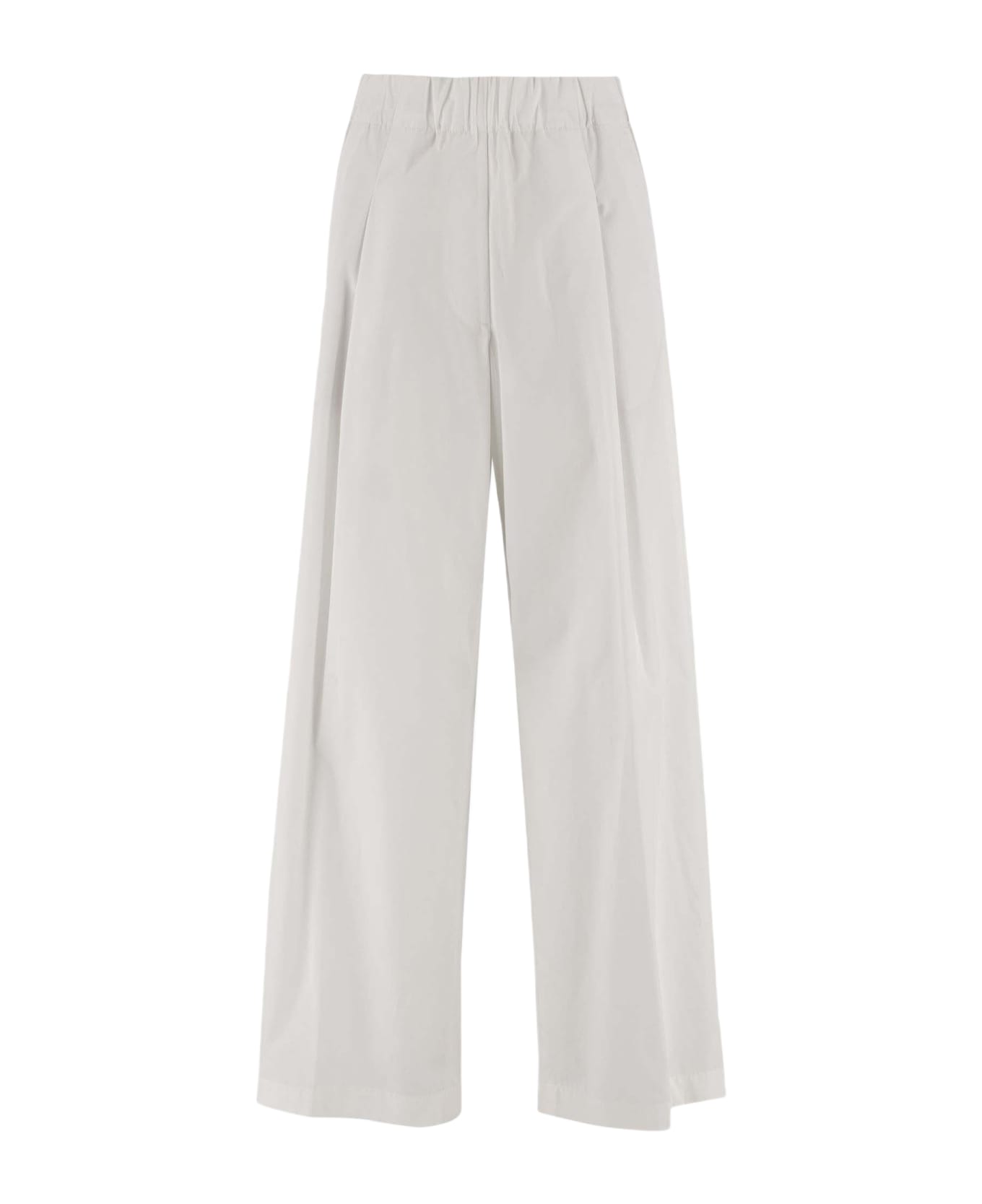 Dries Van Noten Cotton Pants - White
