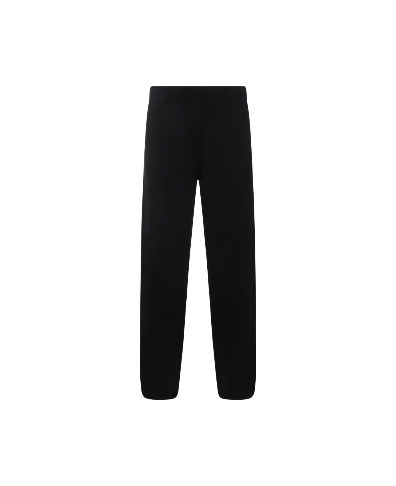 Lardini Black Wool Pants - Black