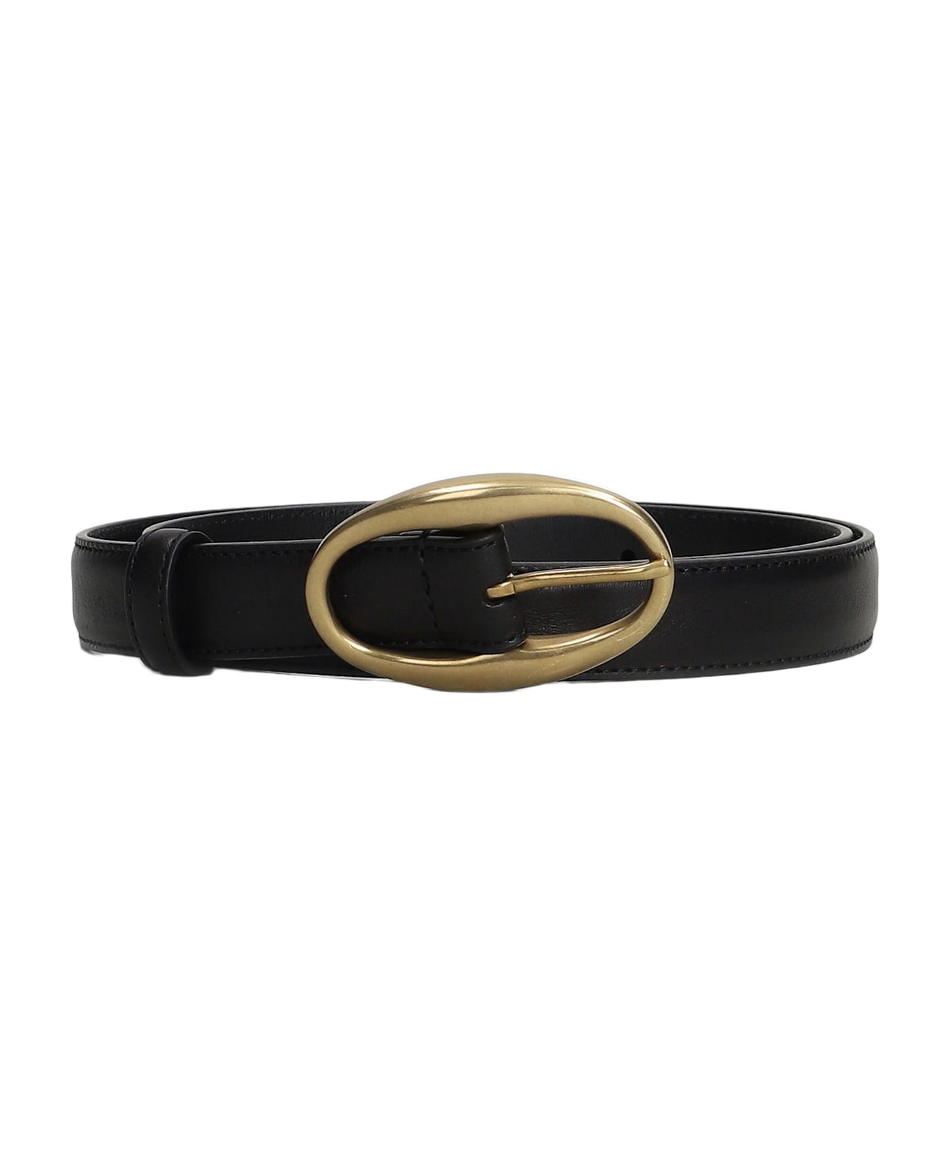 Lardini Belts In Black Leather - black