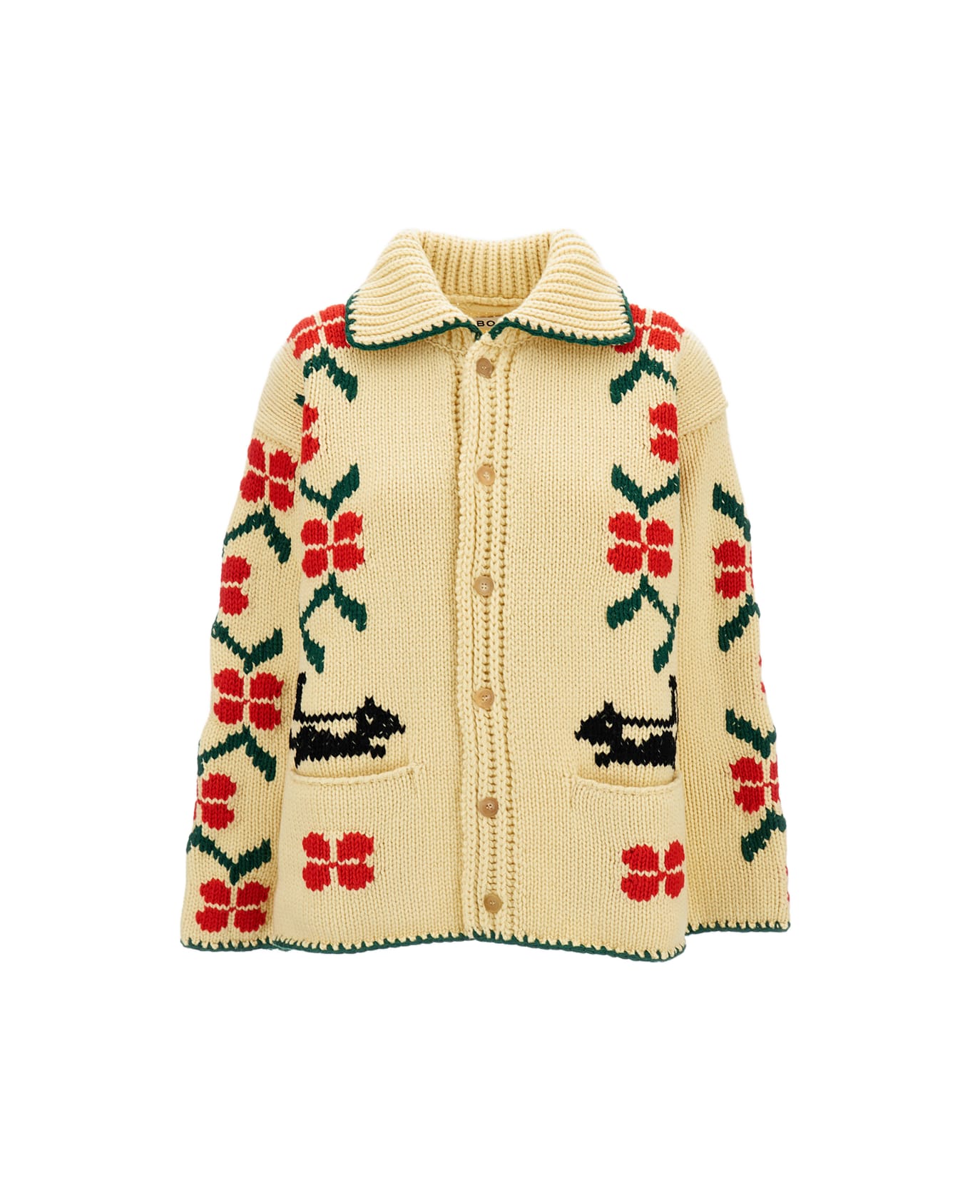 Bode Cardigan - Beige