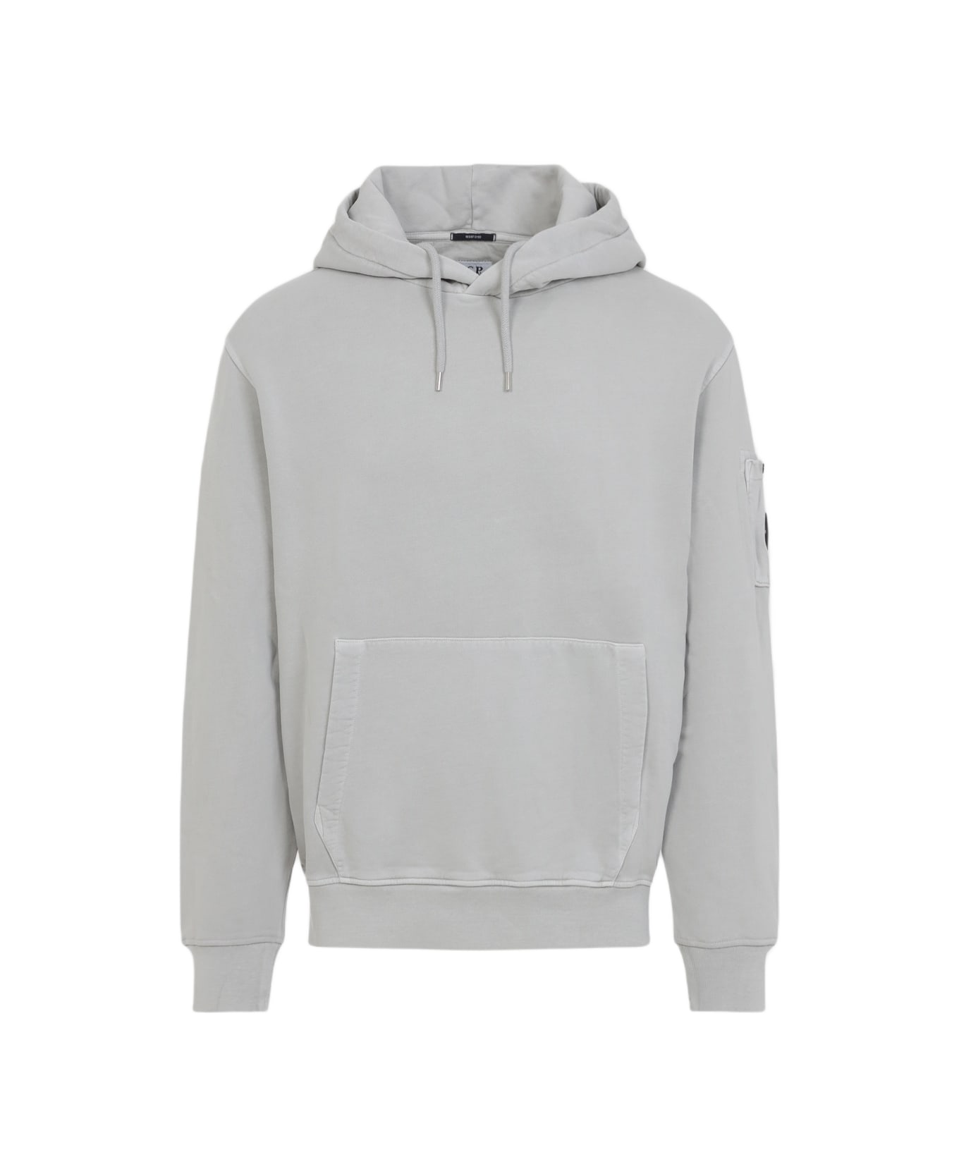 C.P. Company Cotton Hoodie - London Fog