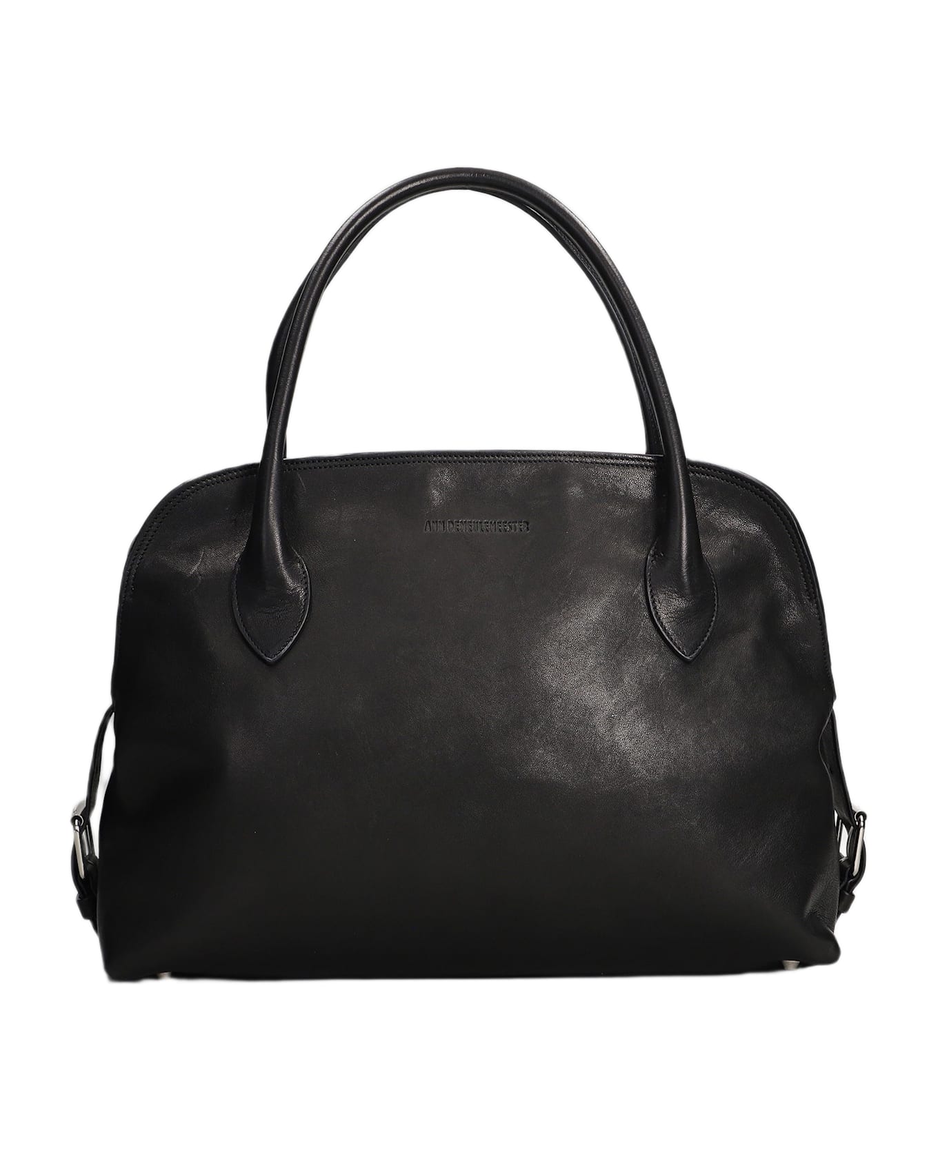 Ann Demeulemeester Josse Tote In Black Leather - black