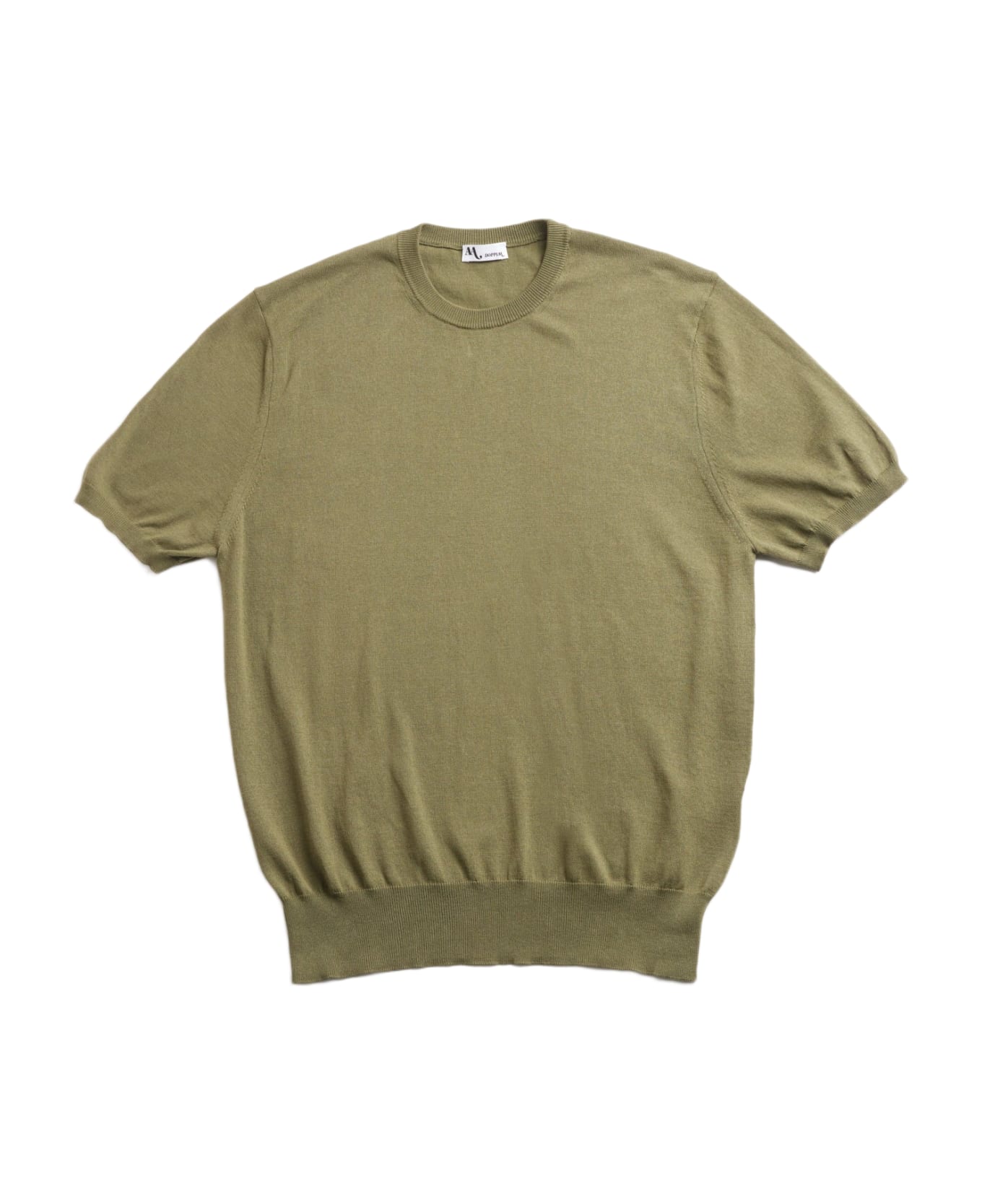 doppiaa Aalfeo Crewneck Sweater With Short Sleeves