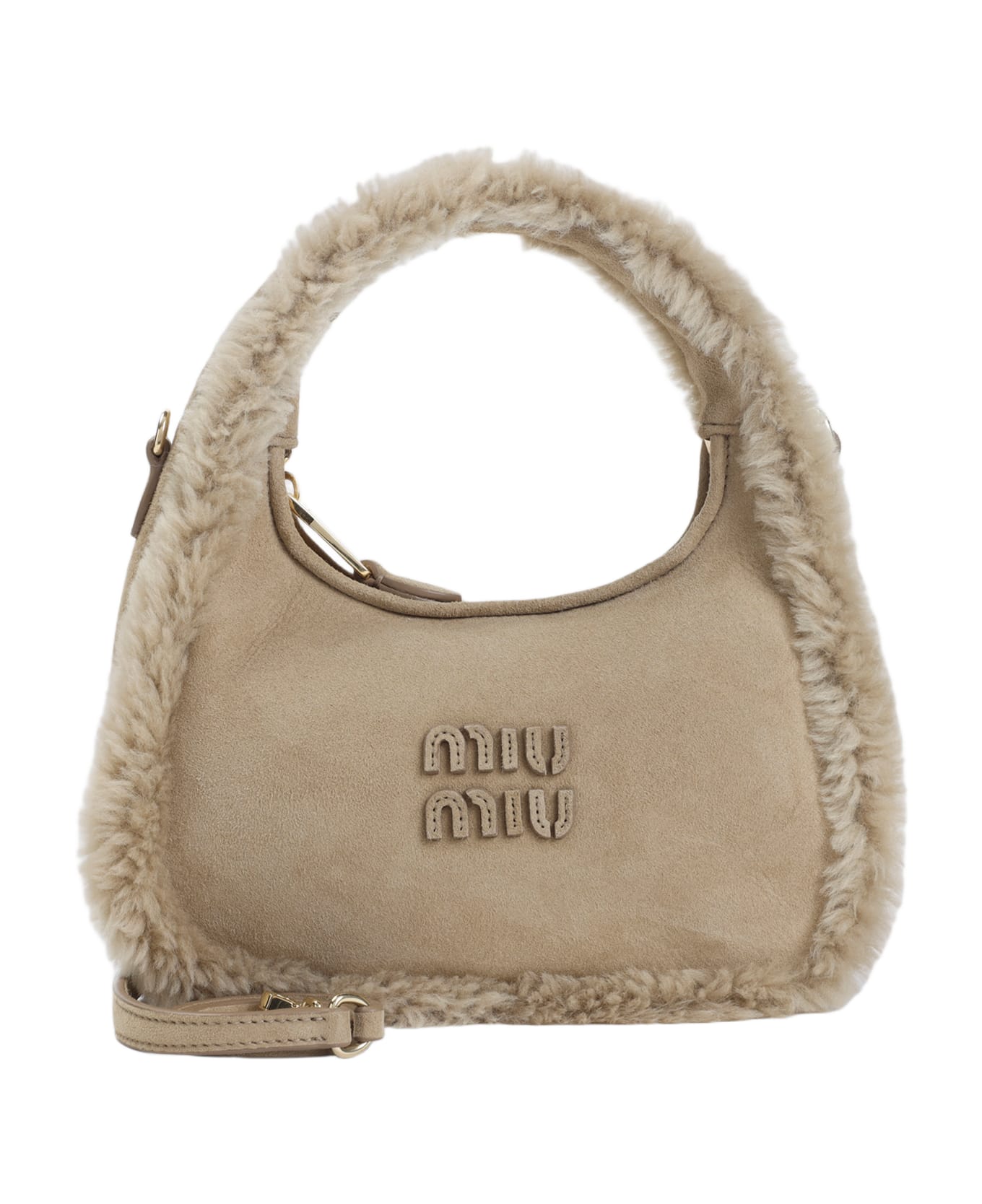Miu Miu Shoulder Bag - Sabbia