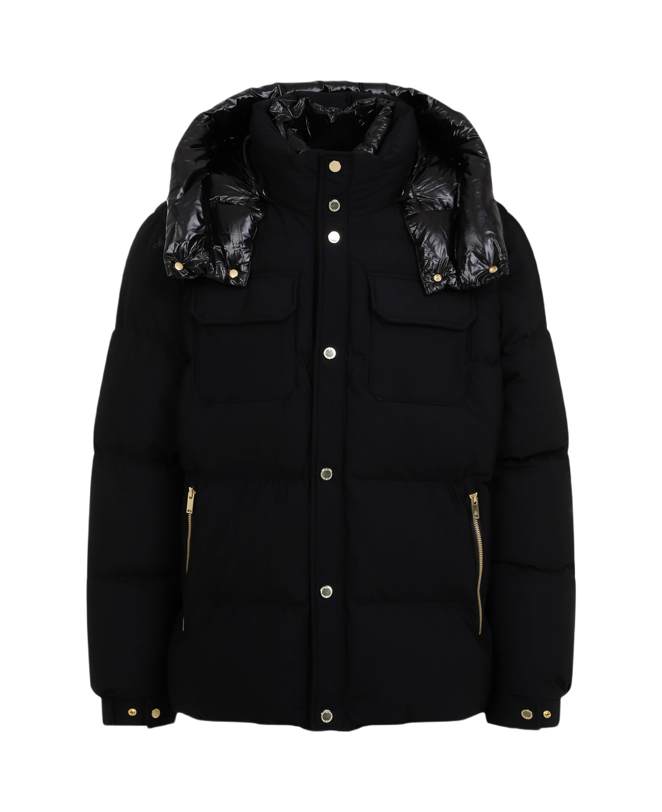 Moose Knuckles Suthep Gold Jacket - Black