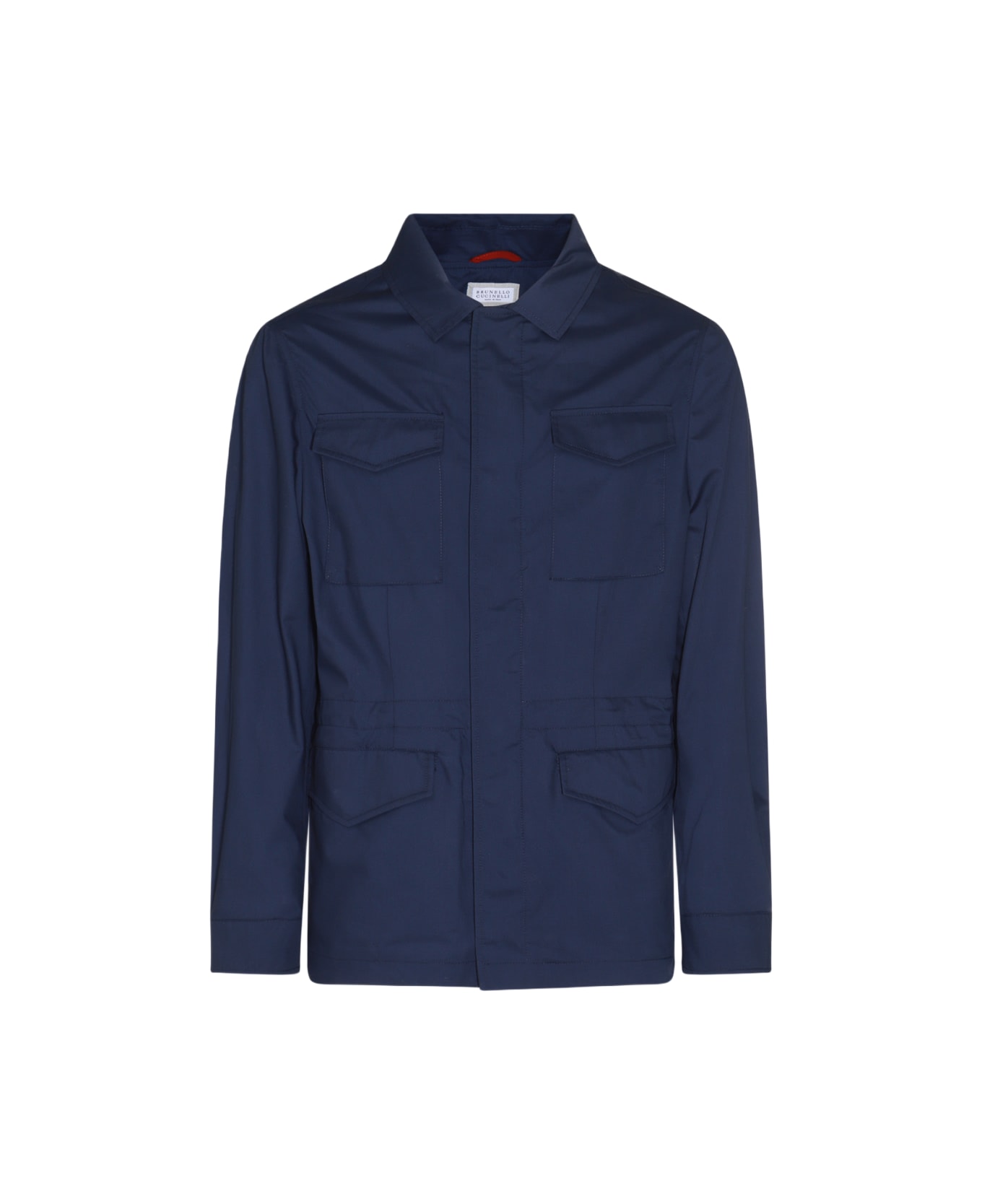 Brunello Cucinelli Blue Casual Jacket