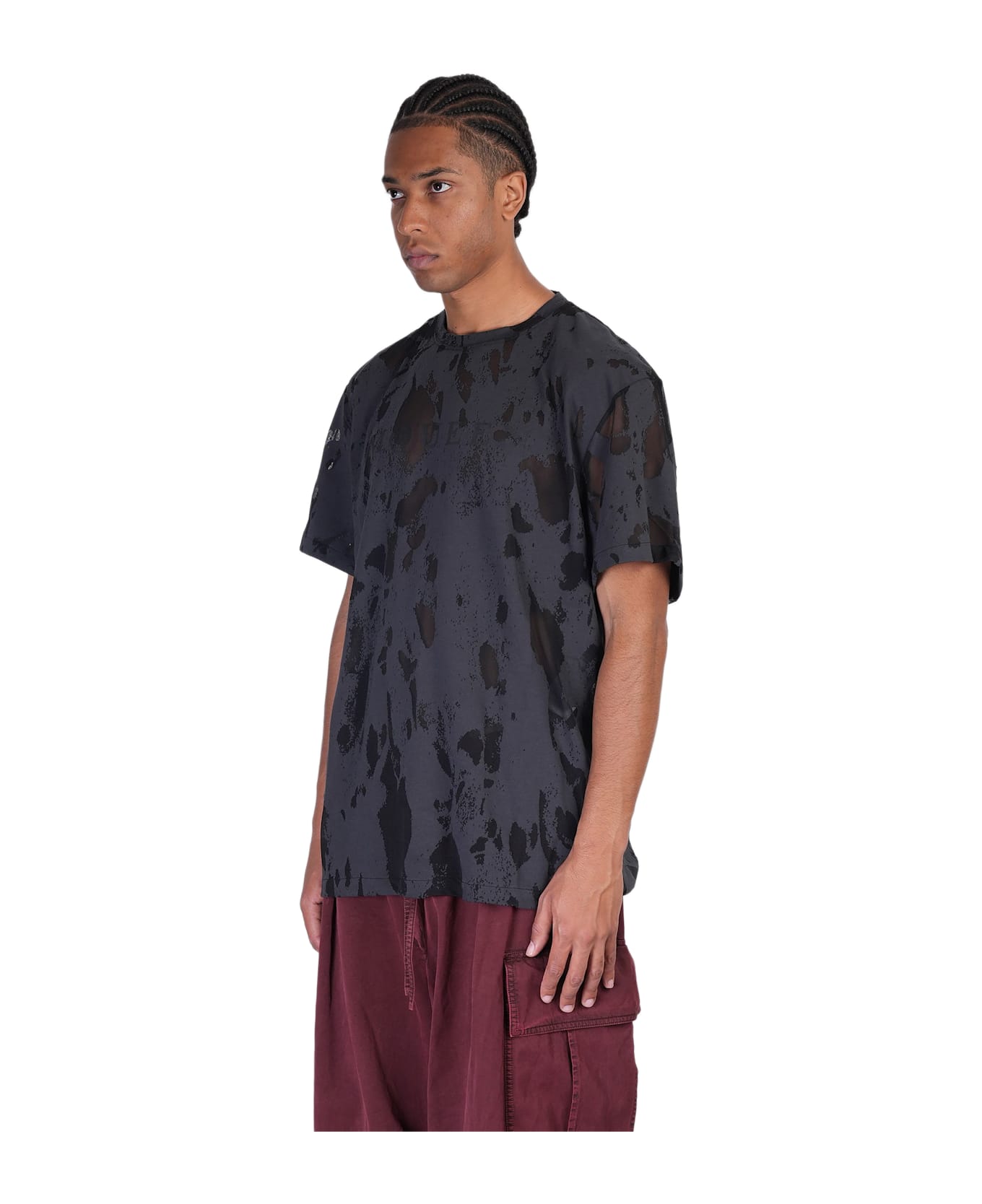 Alexander McQueen T-shirt In Grey Cotton - grey