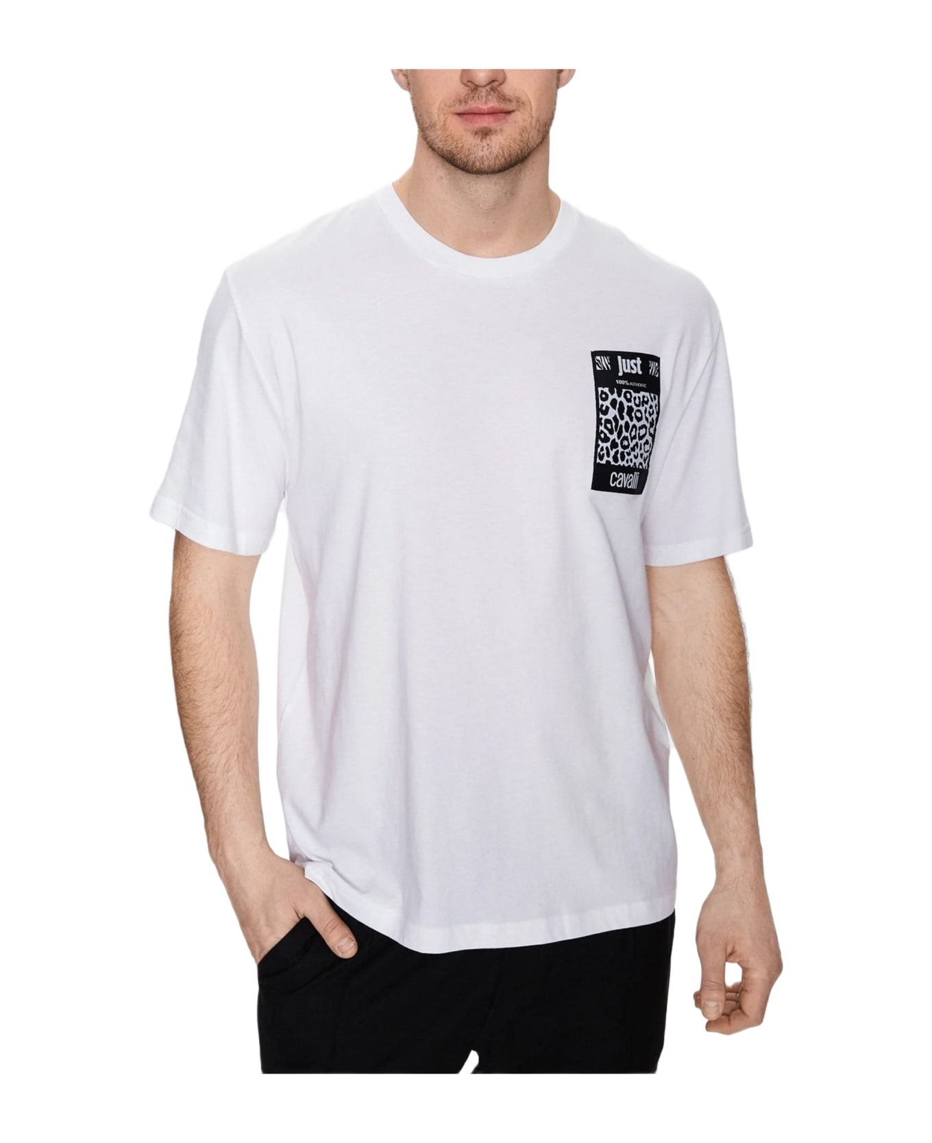Just Cavalli T-shirt - White シャツ