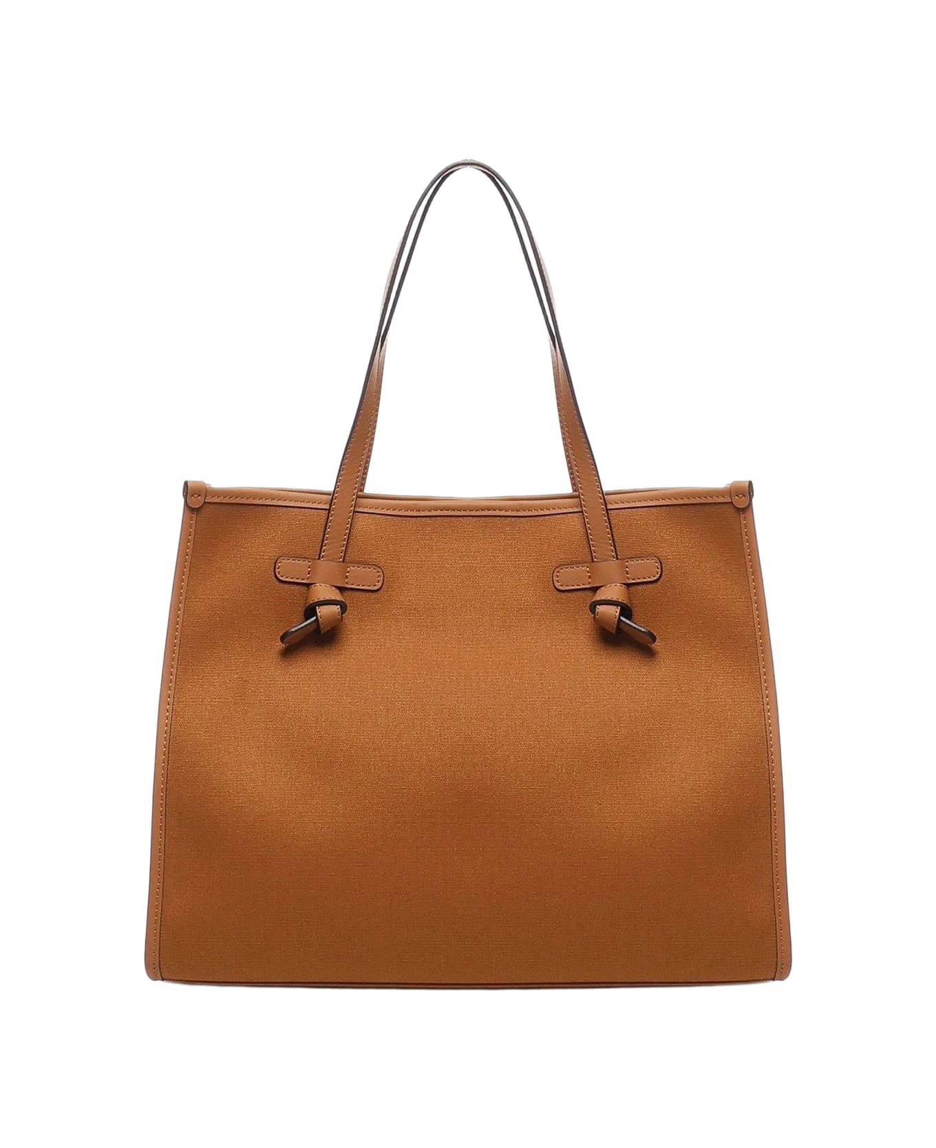Gianni Chiarini Marcella Open Top Tote Bag - CUOIO CORDA CARAMELLO