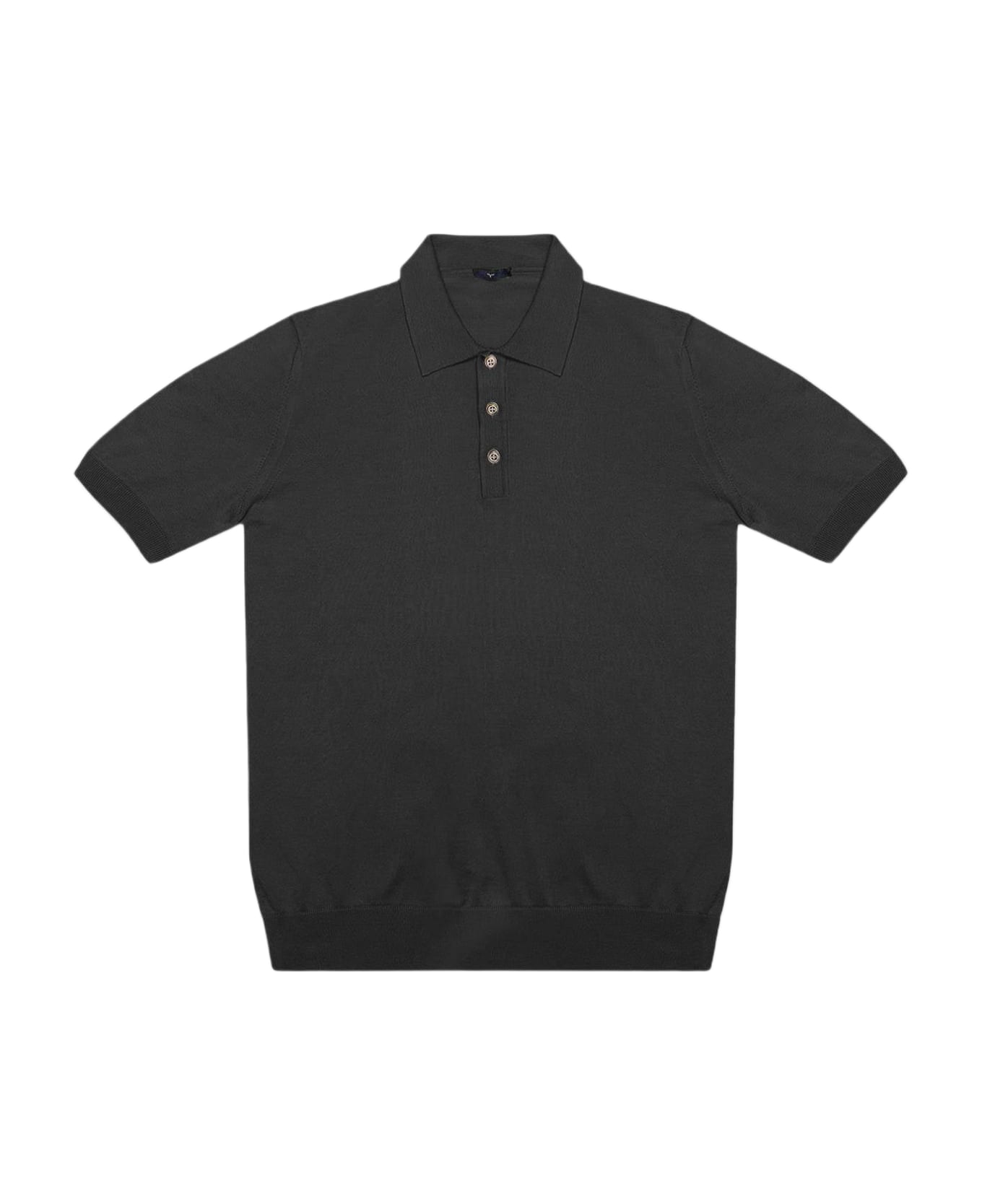 Larusmiani Ischia Polo Sweater - Black