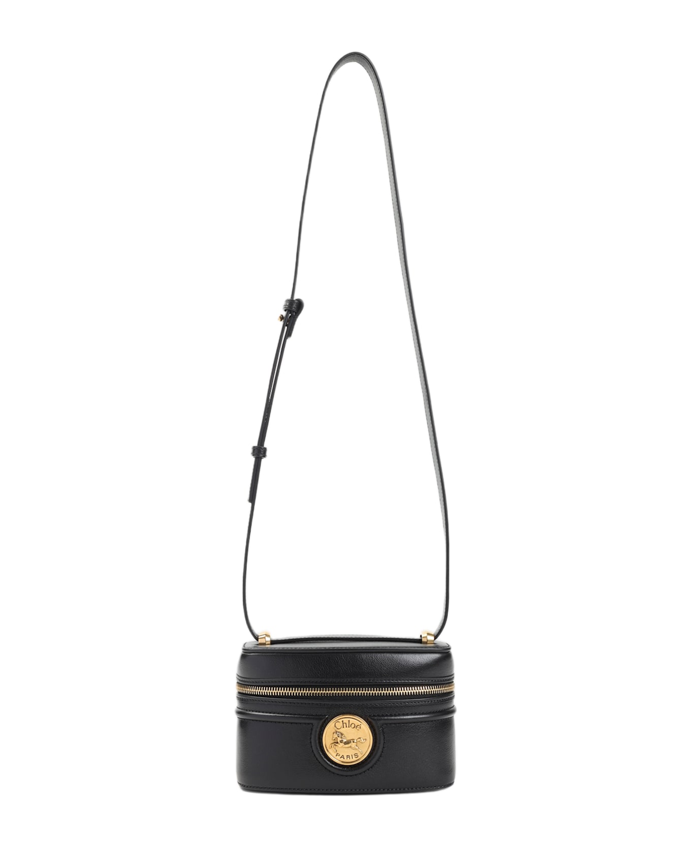 Chloé Horse Medal Shoulder Bag - Black ショルダーバッグ