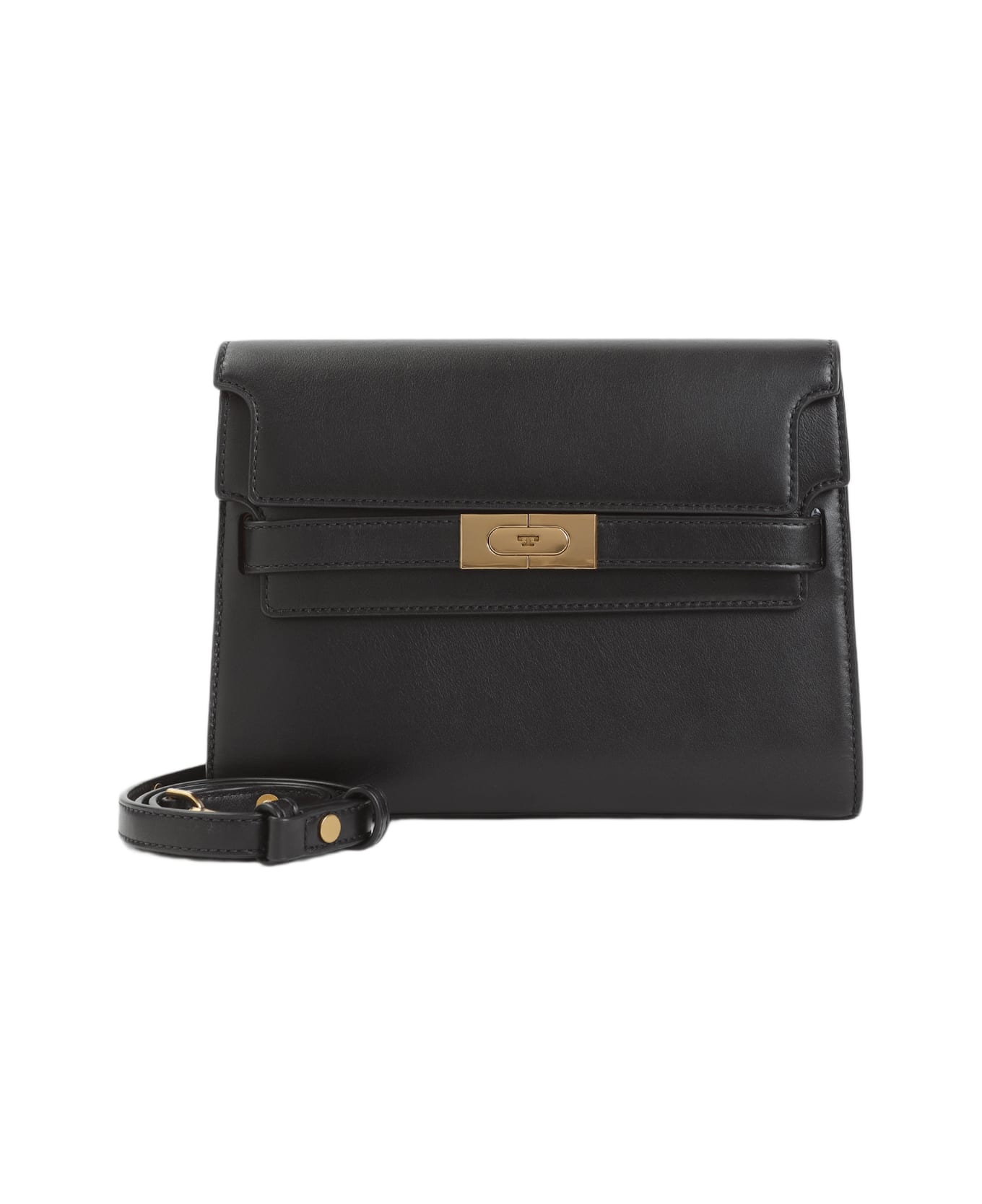 Tory Burch Cow Leather Shoulder Bag - Black
