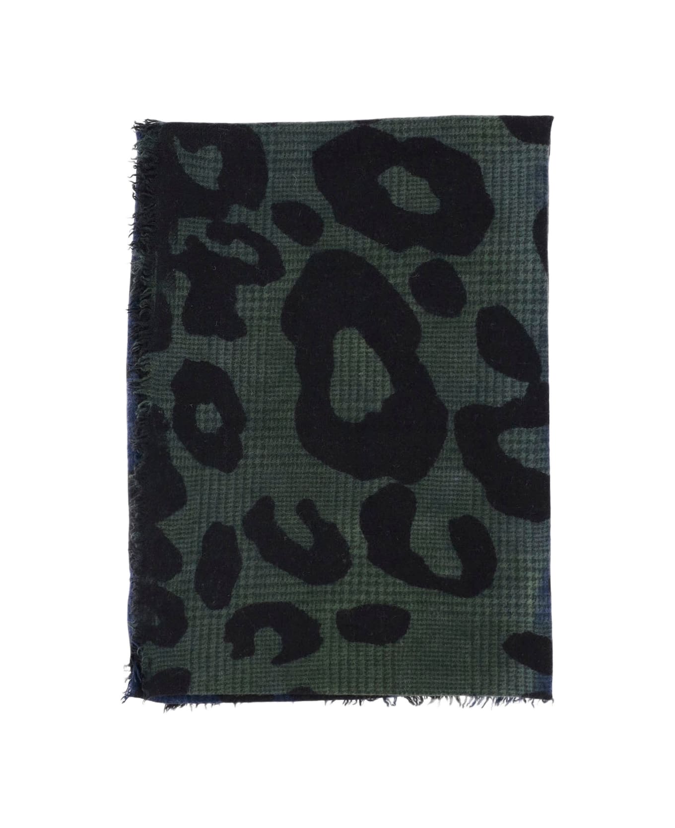 Faliero Sarti Ax Cashmere Scarf - VERDE SCURO