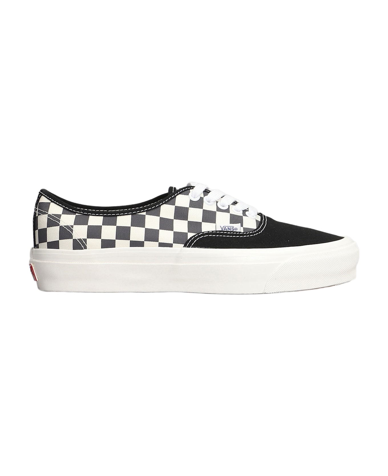 Vans Lx Authentic 44 Sneakers In Black Canvas - black