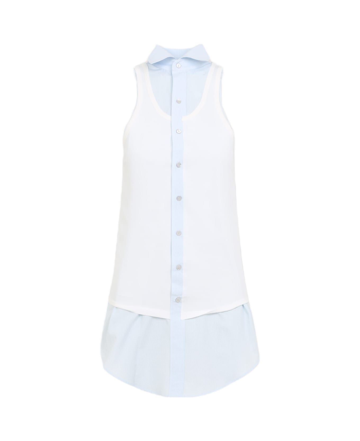 Maison Margiela Tank Top - Light Blue