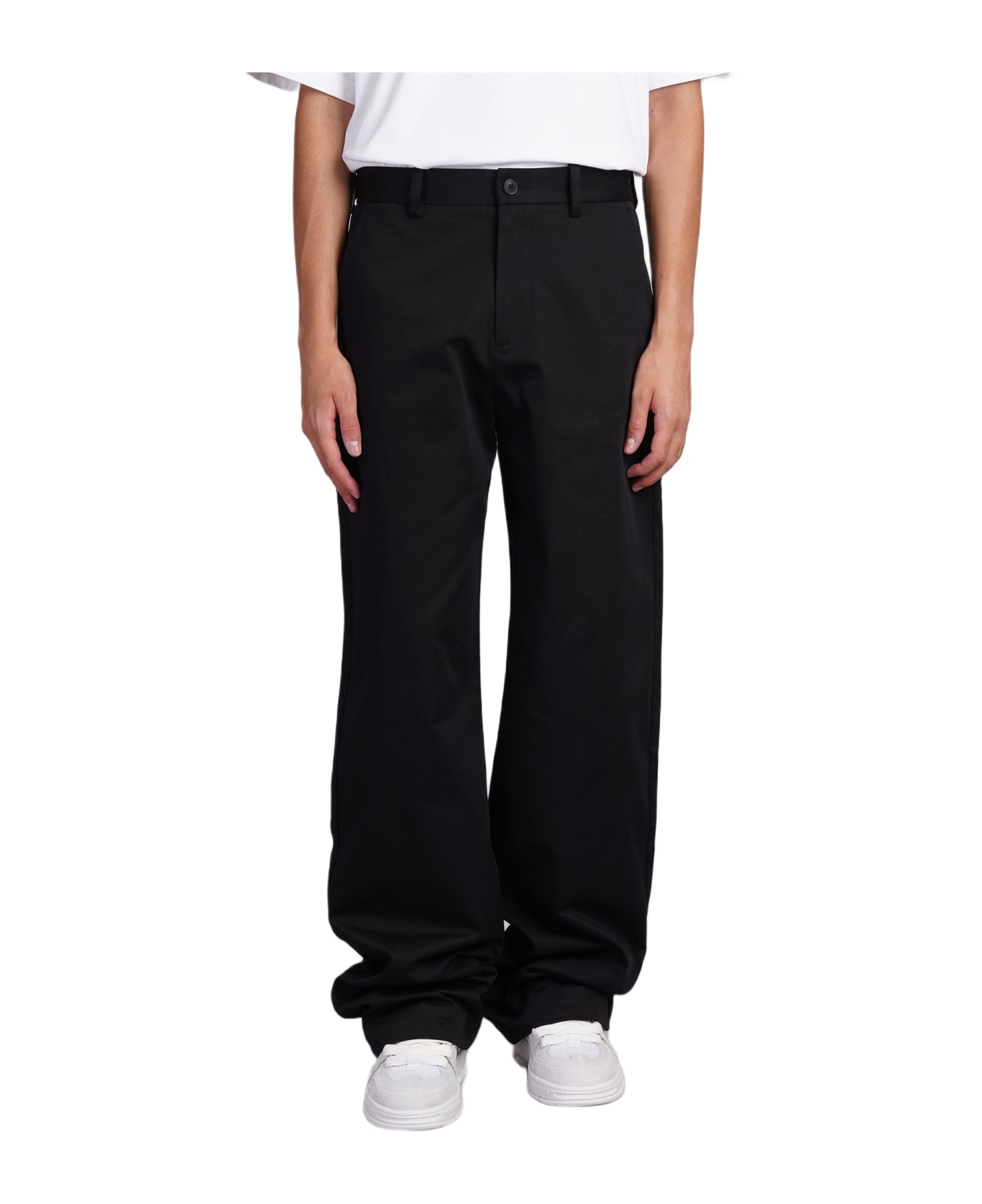 Axel Arigato Pants In Black Cotton - BLACK