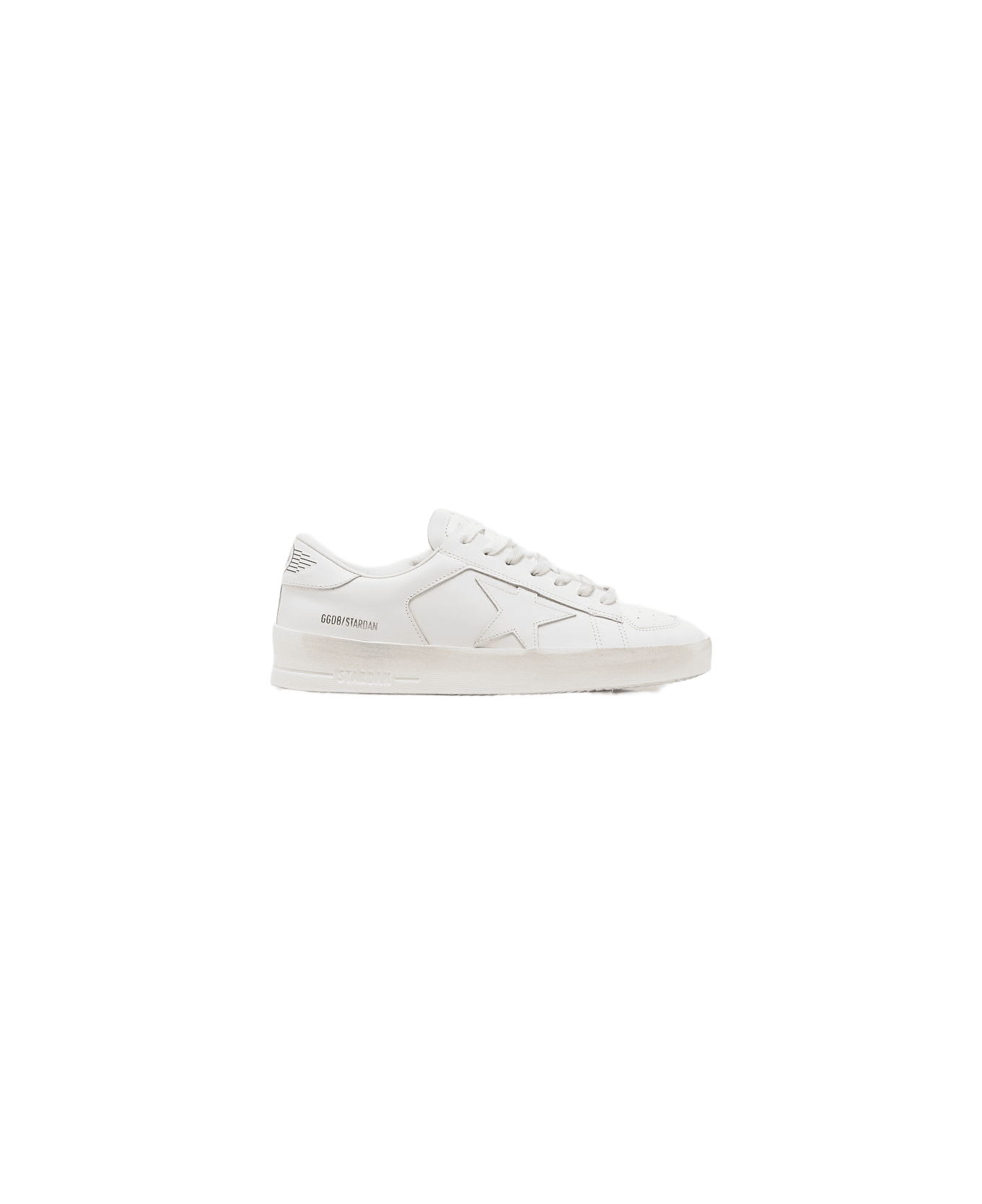 Golden Goose Stardan Leather Sneakers - White