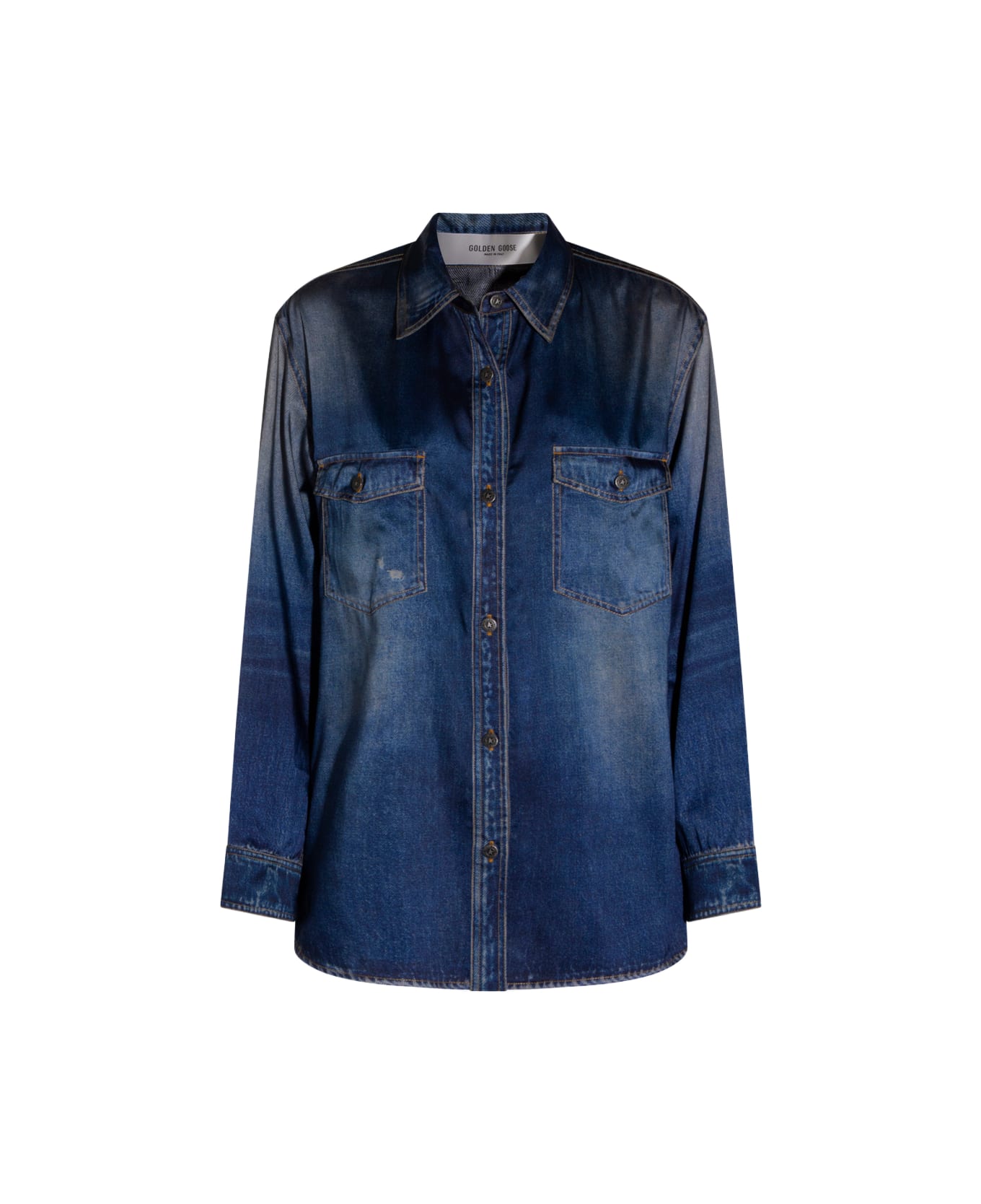 Golden Goose Blue Shirt - Blue
