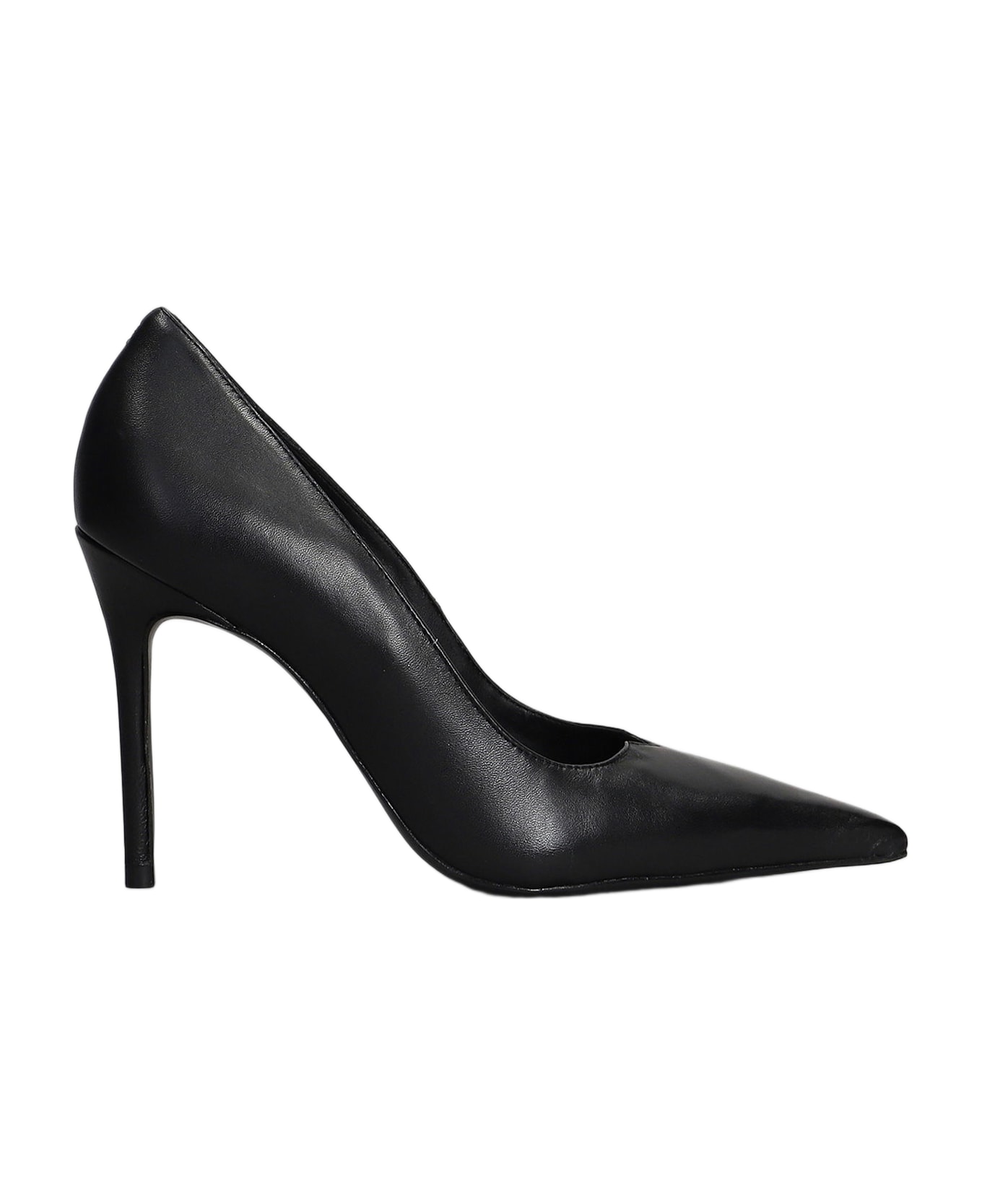 Schutz Pumps In Black Leather - black