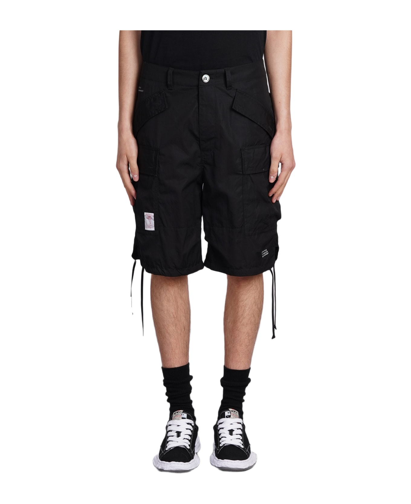 Undercover Jun Takahashi Shorts In Black Cotton - black