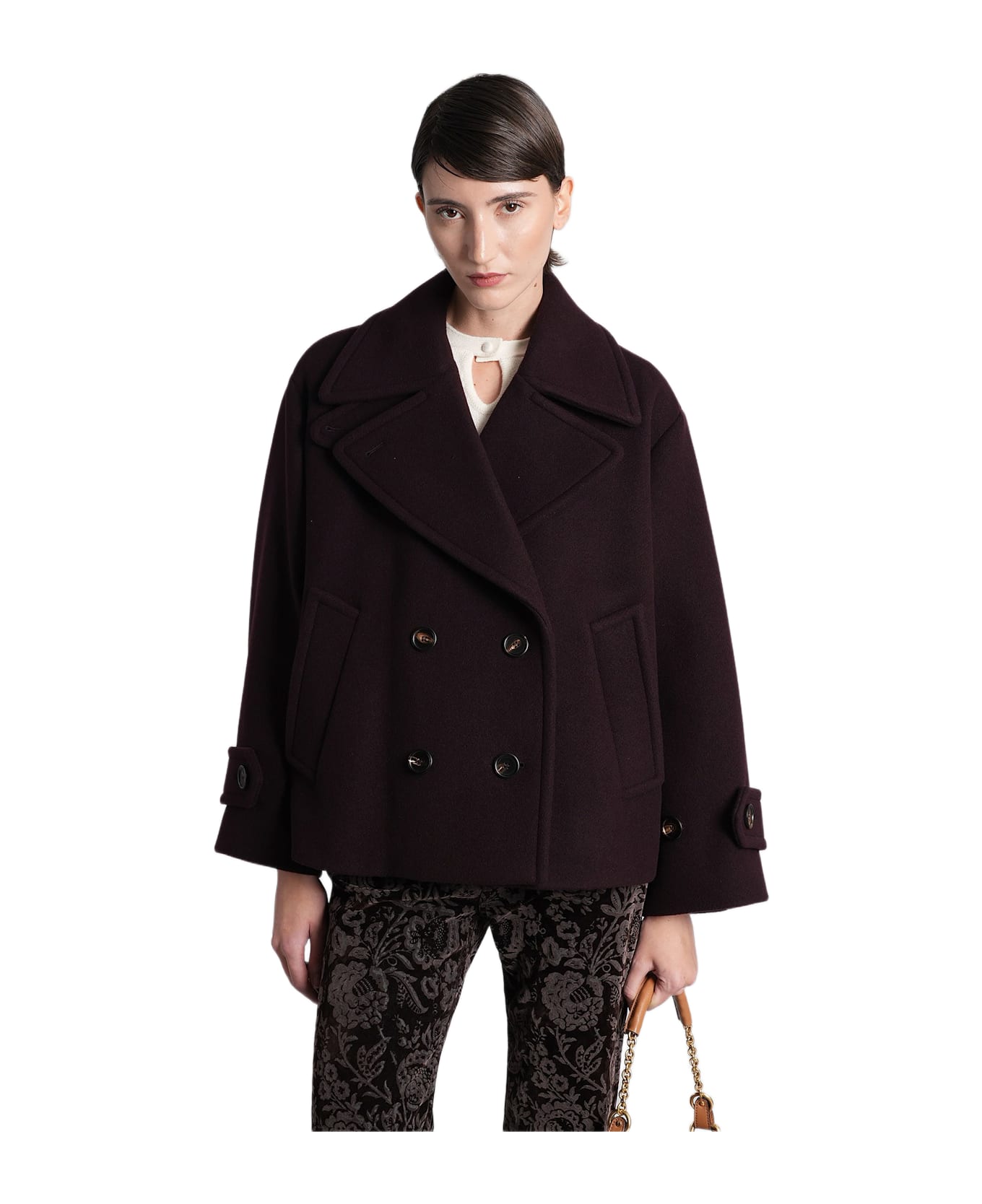 Chloé In Viola Wool - Viola