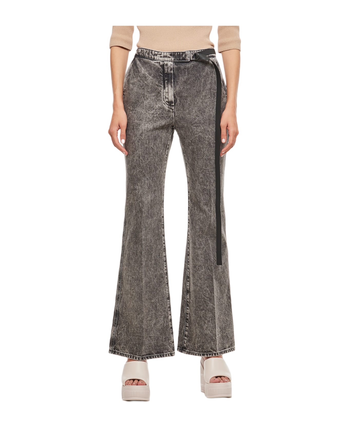 Fendi Flared Jeans - Grey