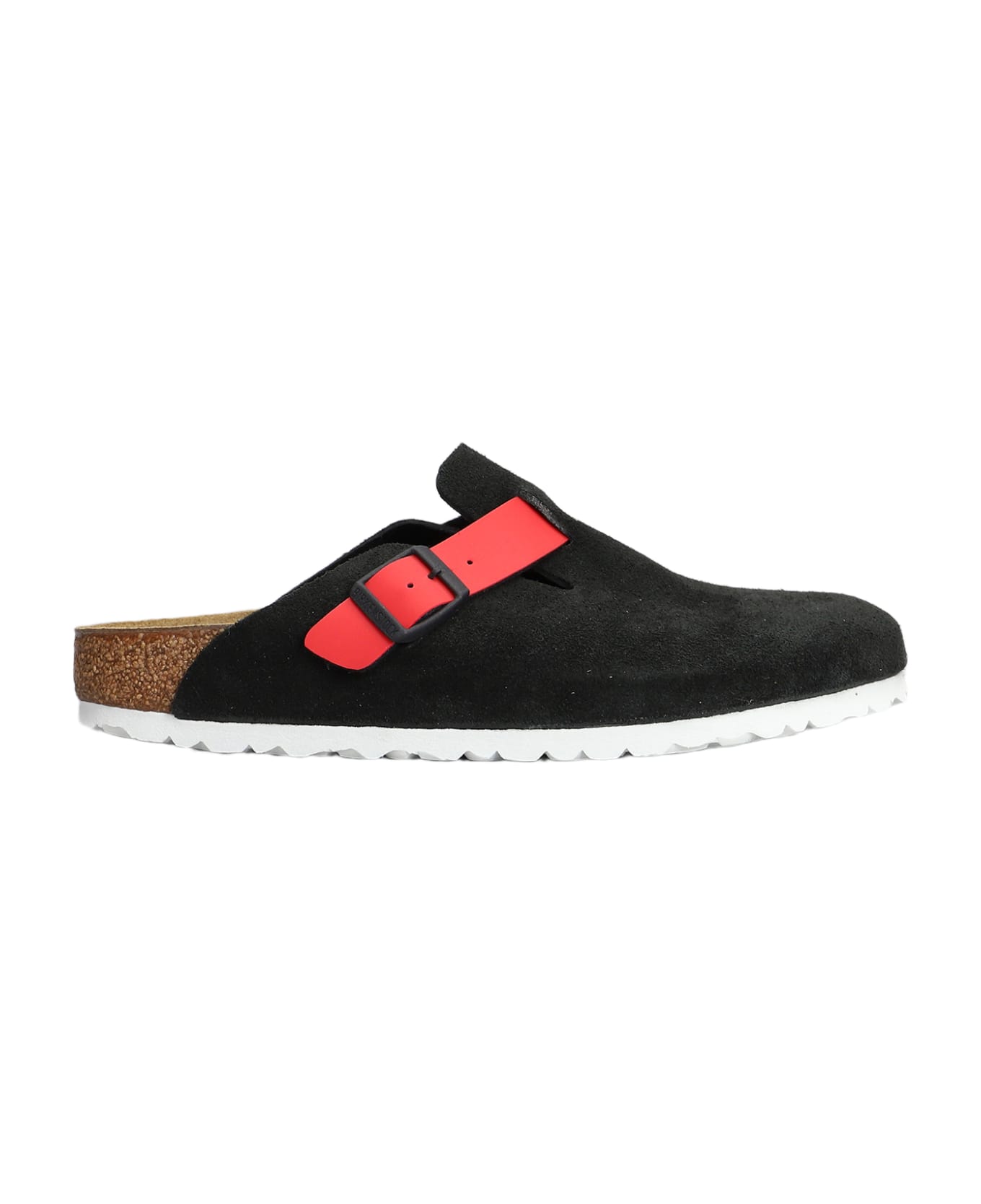 Birkenstock Boston Slides - Black Tomato