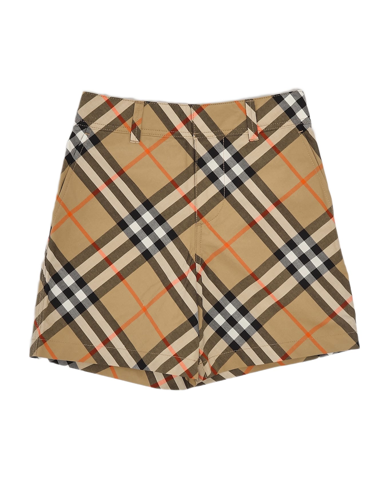Burberry Oscar Bermuda Bermuda - CHECK BEIGE