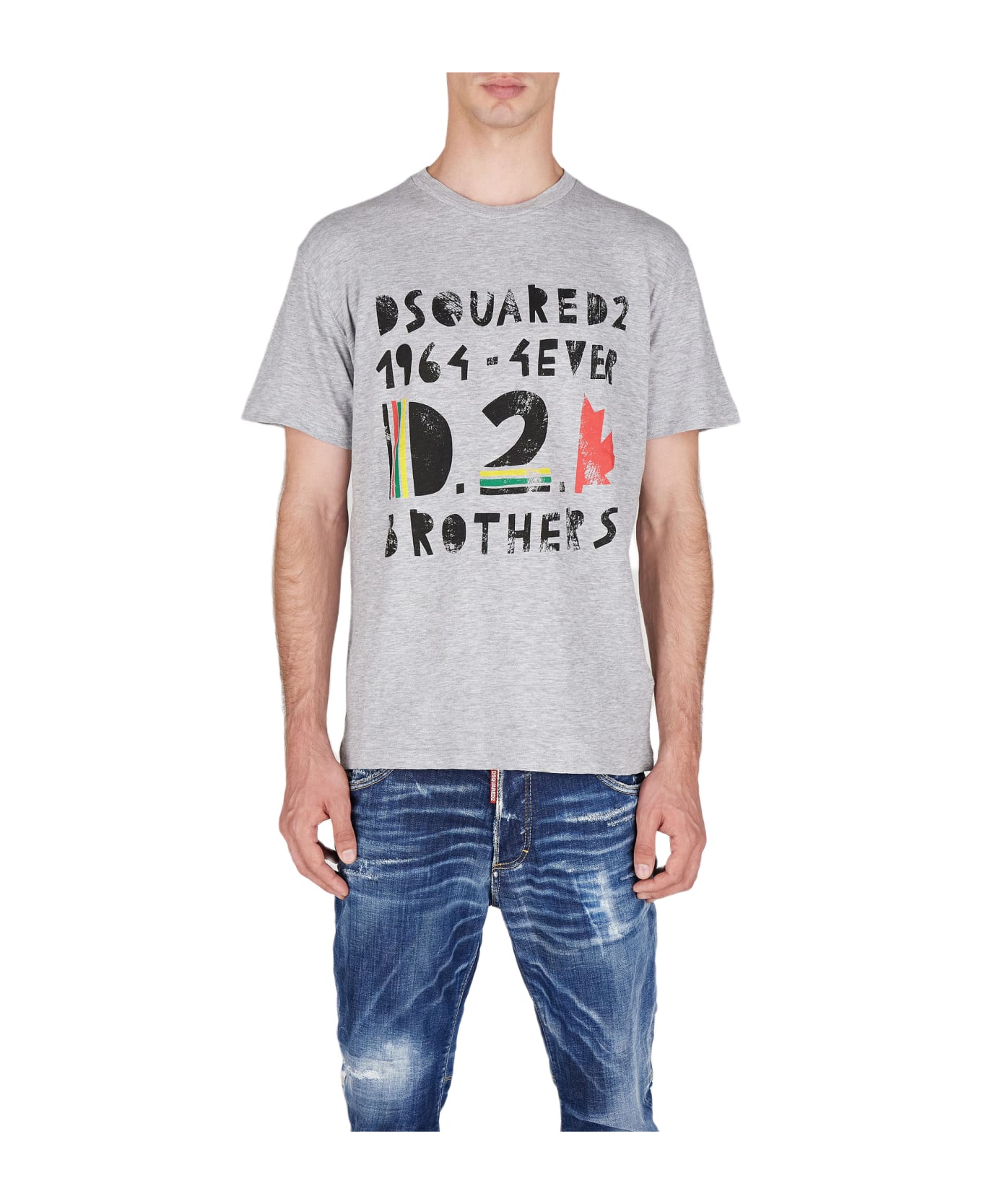 Dsquared2 T-shirts - Grey melange