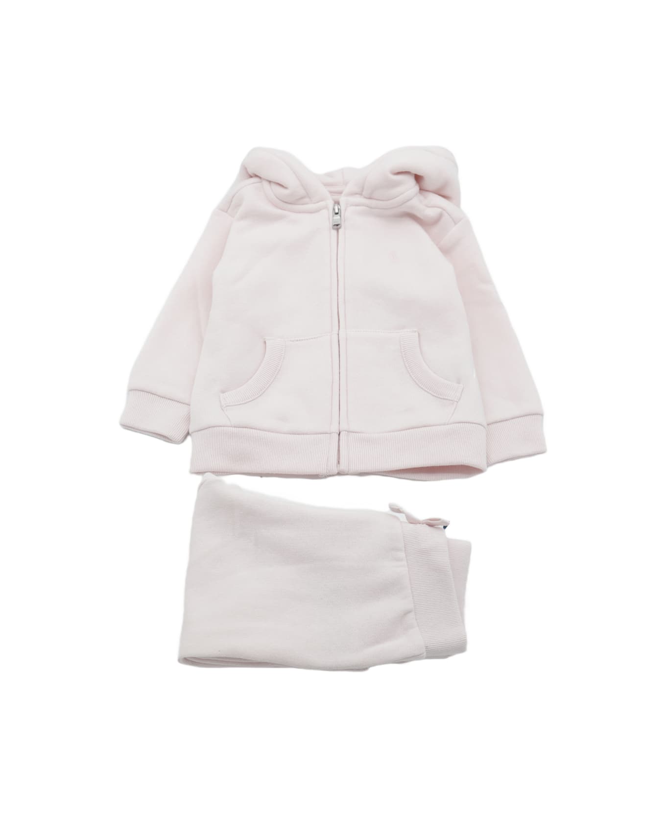 Polo Ralph Lauren Pink Cotton Jumpsuits - Pink