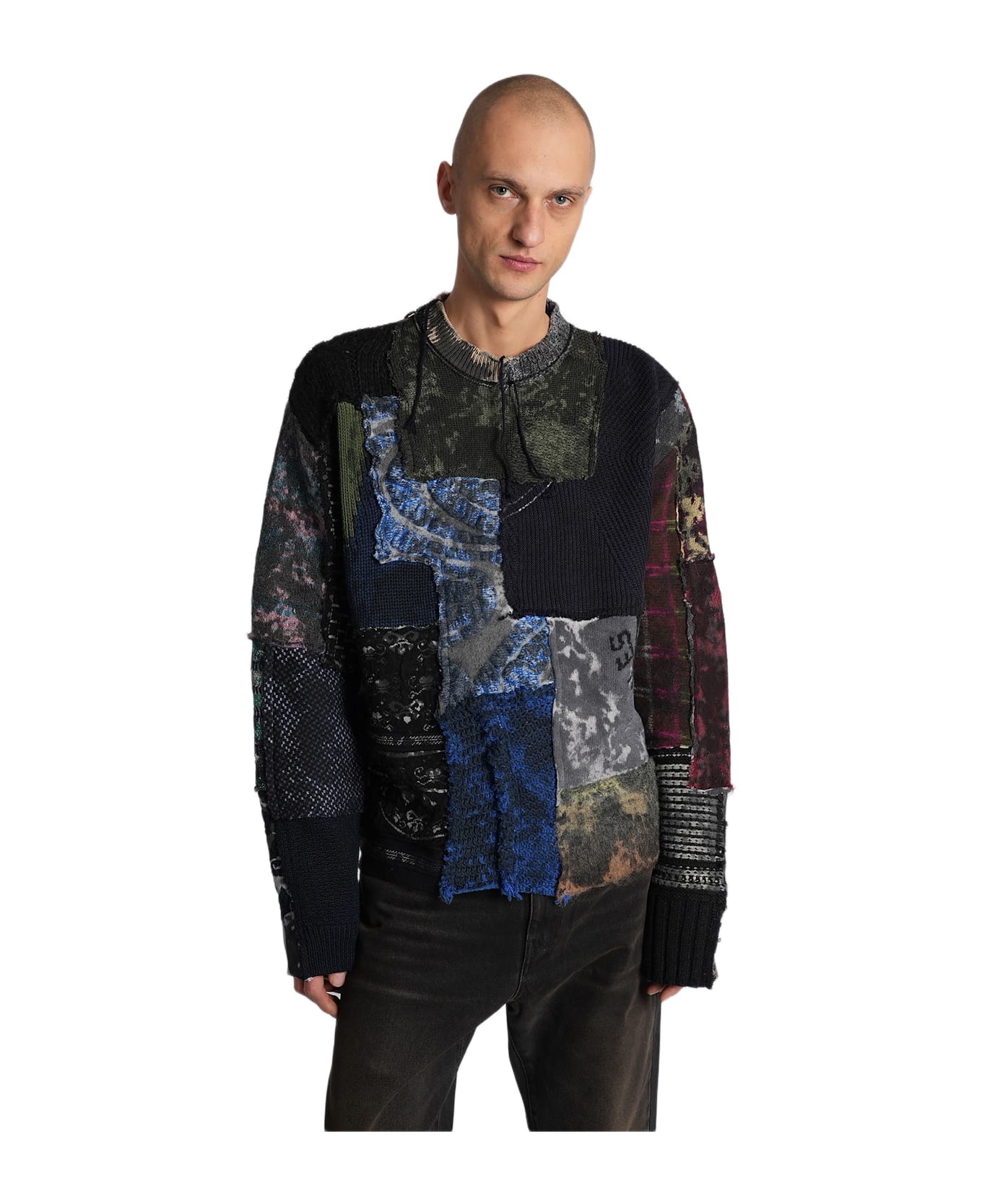 Paura Utopia Knitwear In Multicolor Wool - multicolor