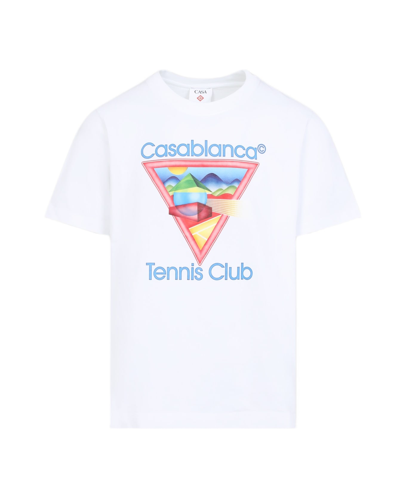 Casablanca Tennis Club Icon T-shirt - Tennis Club Icon