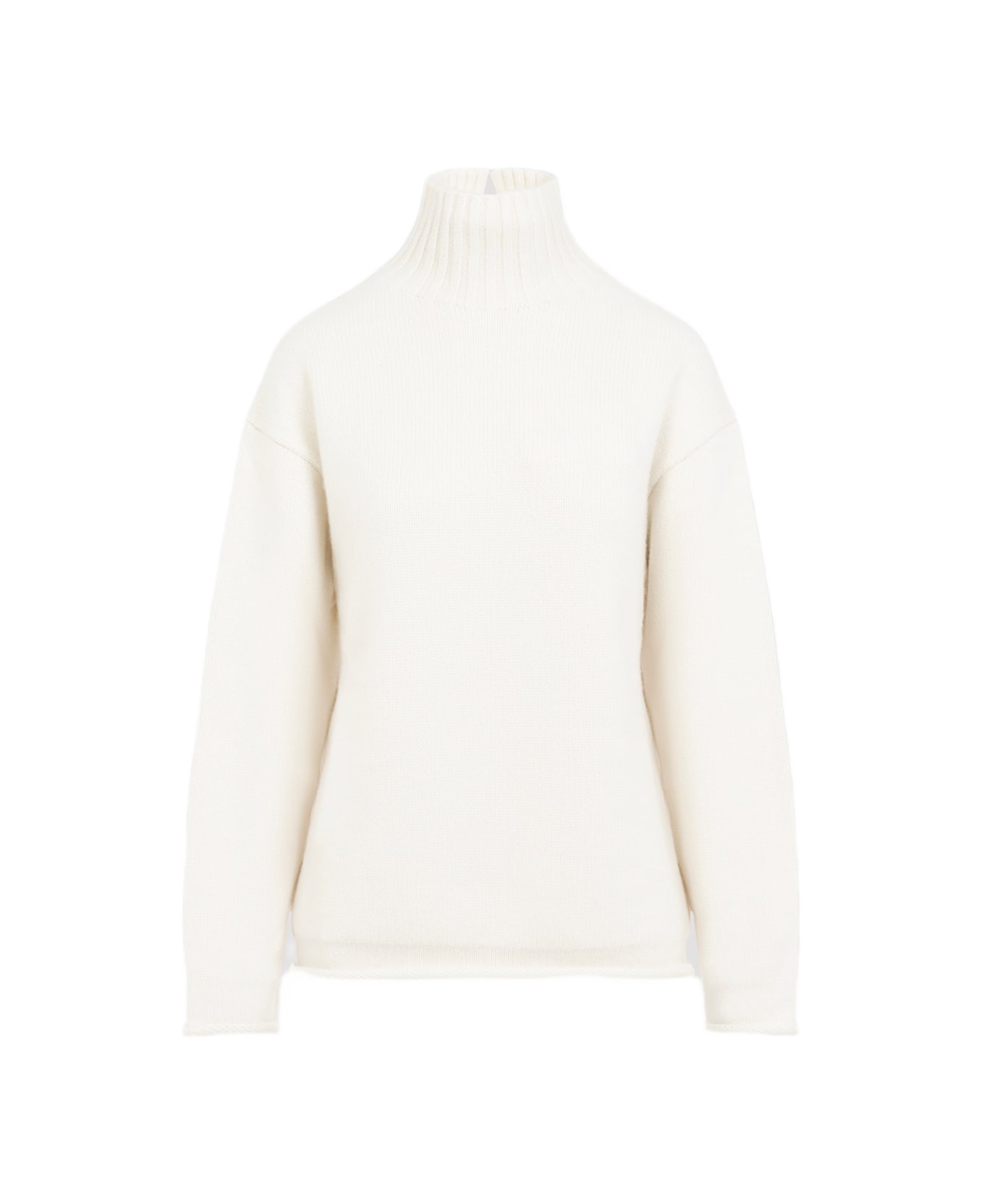 Bottega Veneta Cashmere Sweater - Chalk