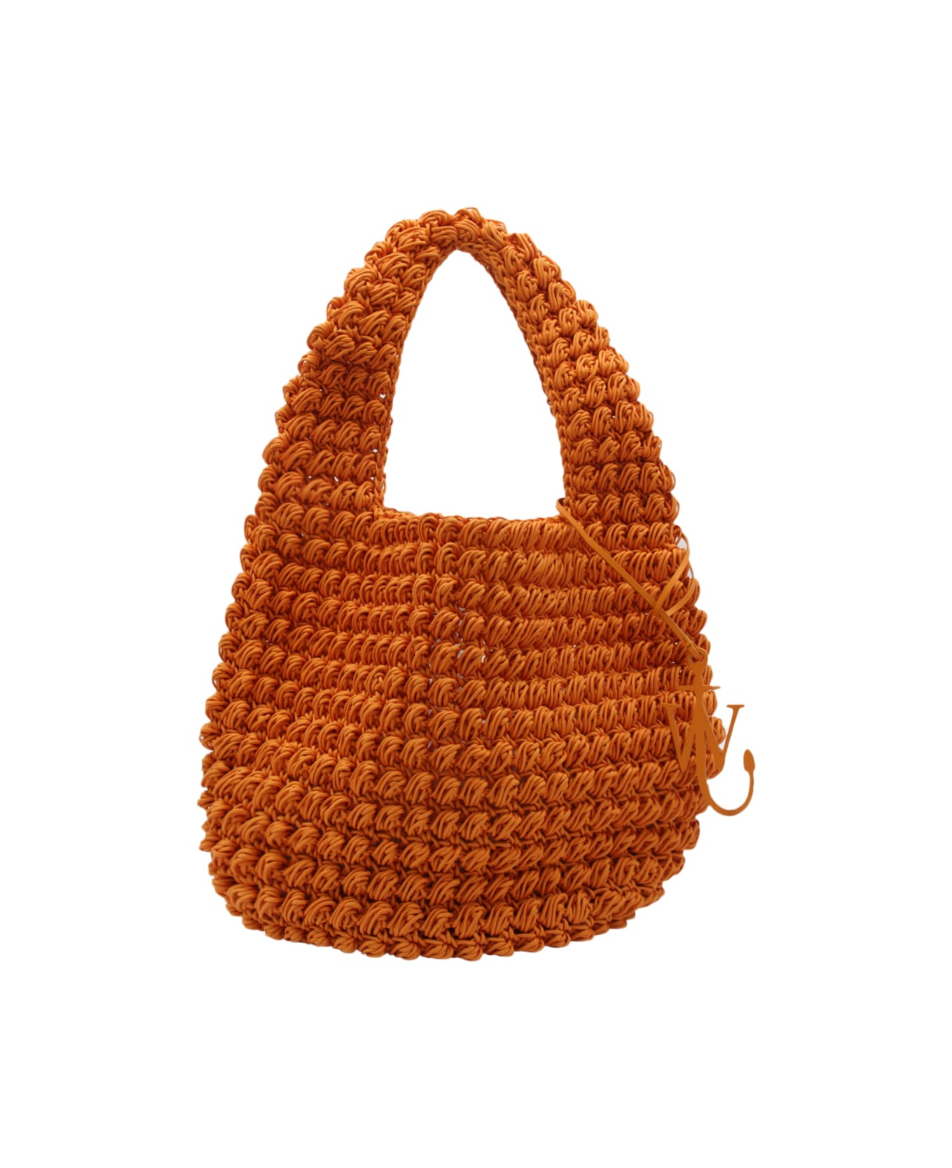 J.W. Anderson Orange Cotton Popcorn Basket Tote Bag - Orange