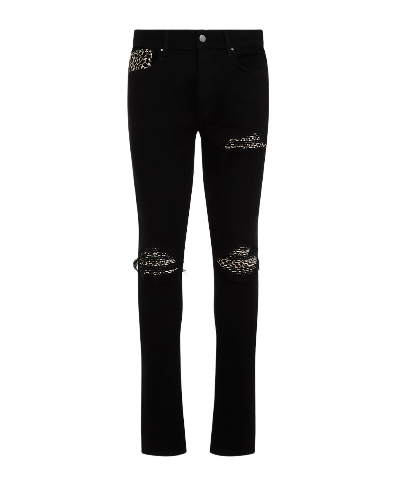 AMIRI Black Stretch Denim Jeans - BLACK