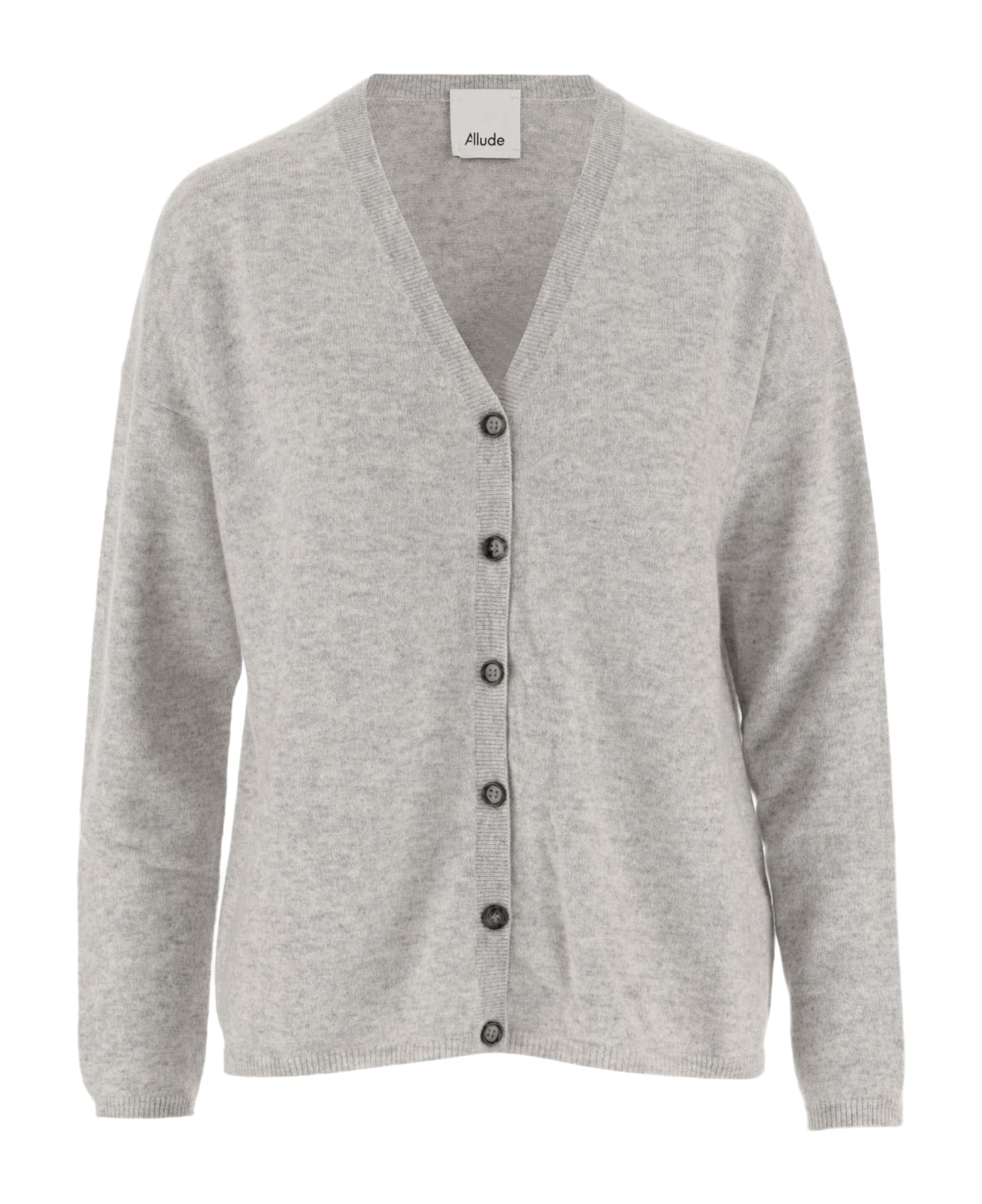 Allude Cashmere Cardigan - Grey
