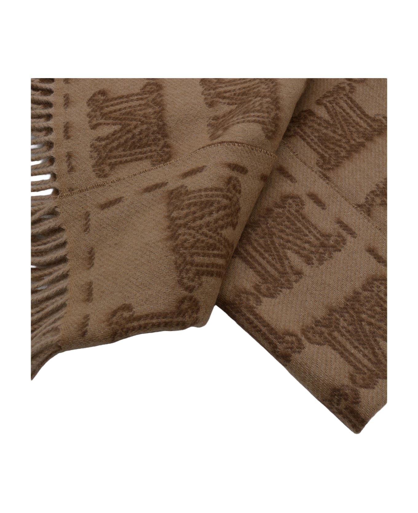 Max Mara Camel Cashmere Scarves - Camel スカーフ＆ストール
