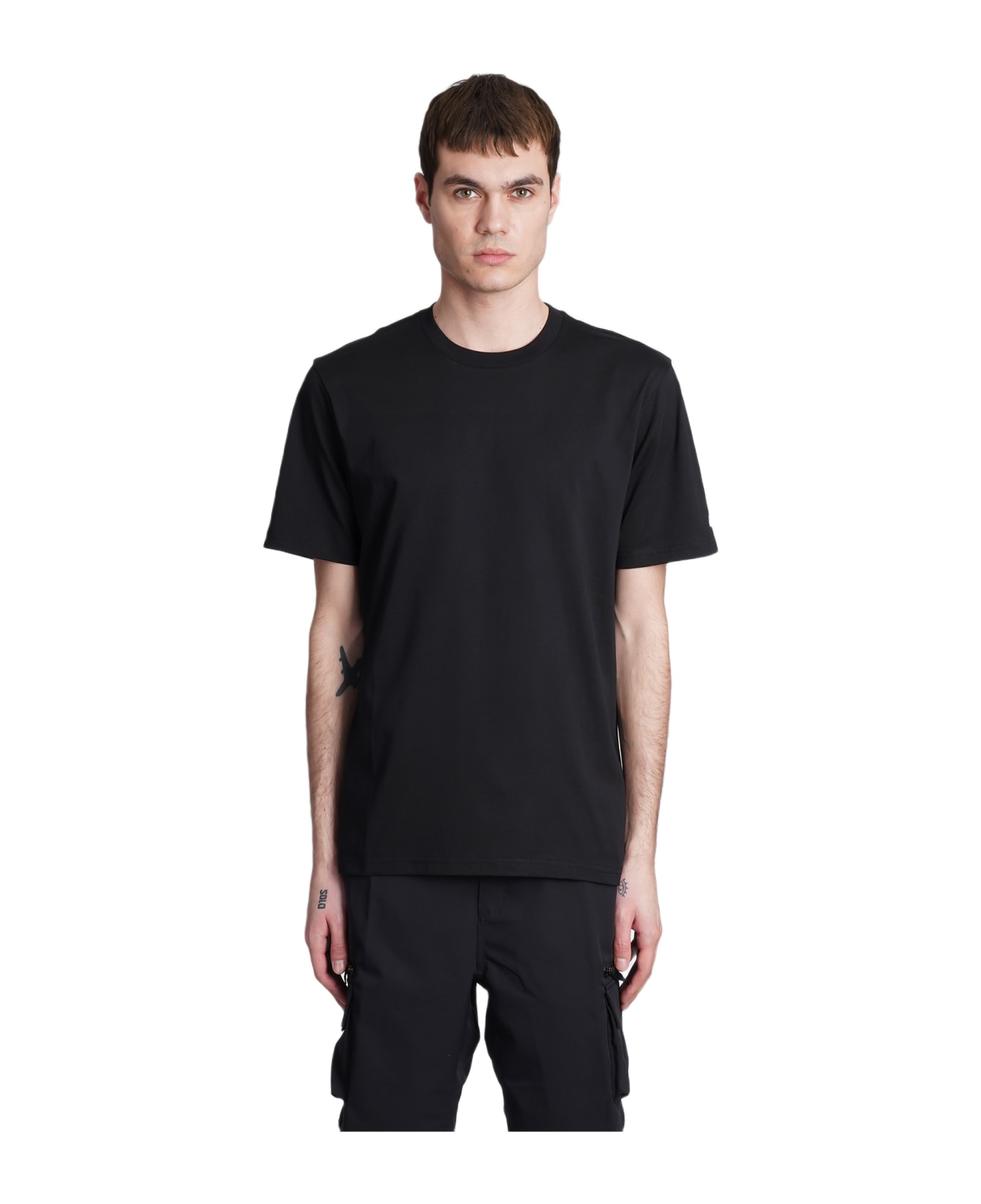 Carhartt T-shirt In Black Cotton - Black