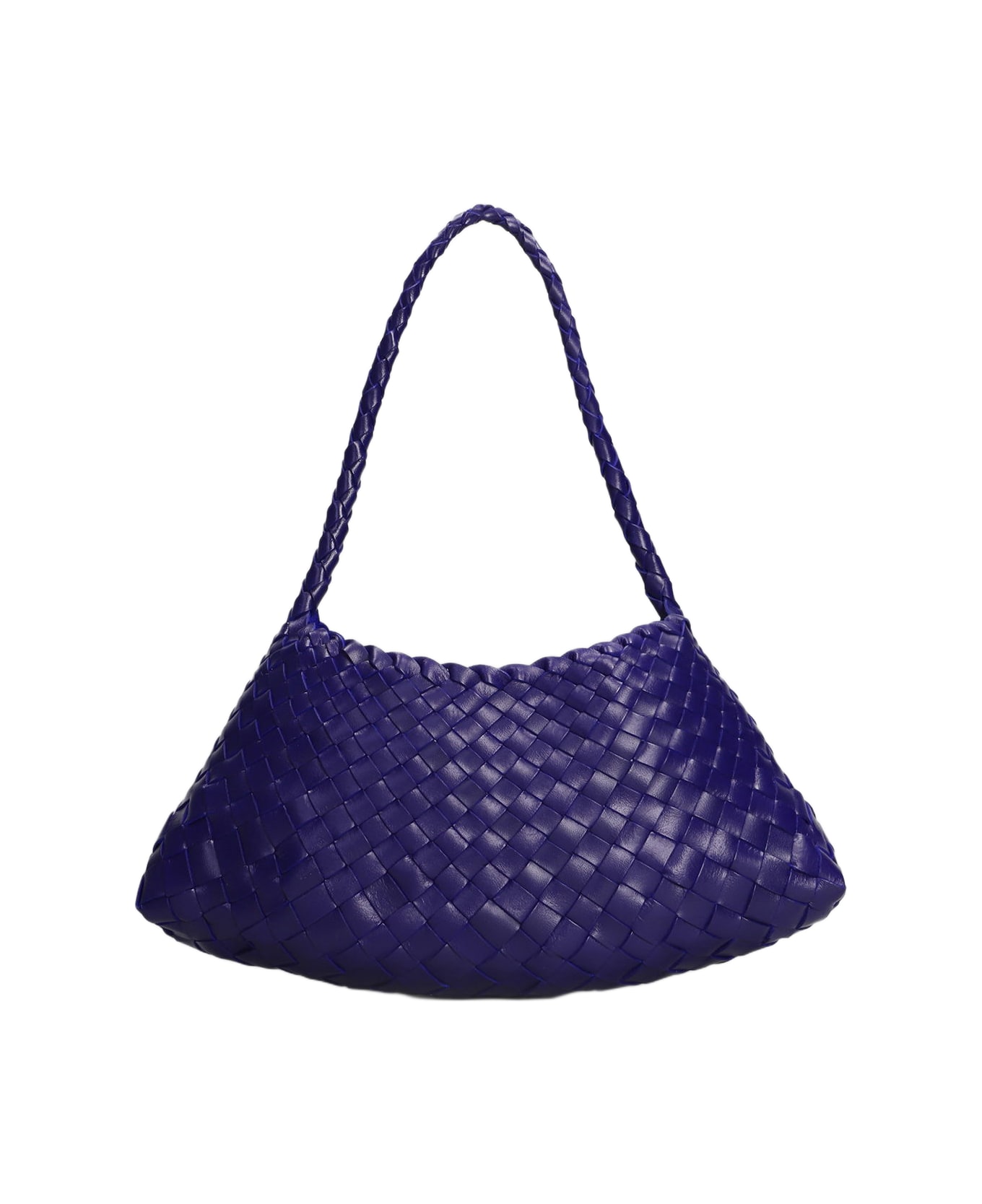Dragon Diffusion Rosanna Mini Hand Bag In Viola Leather - Viola