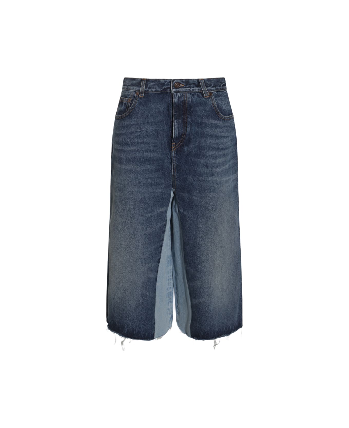 Chloé Blue Cotton Jeans - DARK NIGHT BLUE