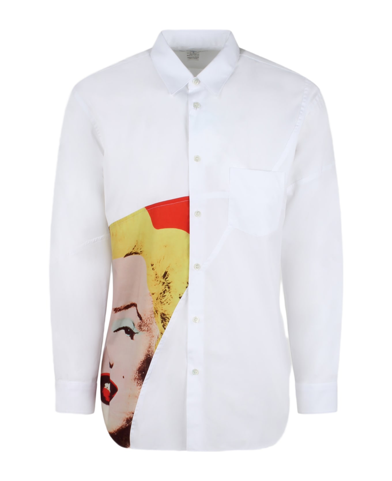 Comme des Garçons Shirt Andy Warhol Shirt - White