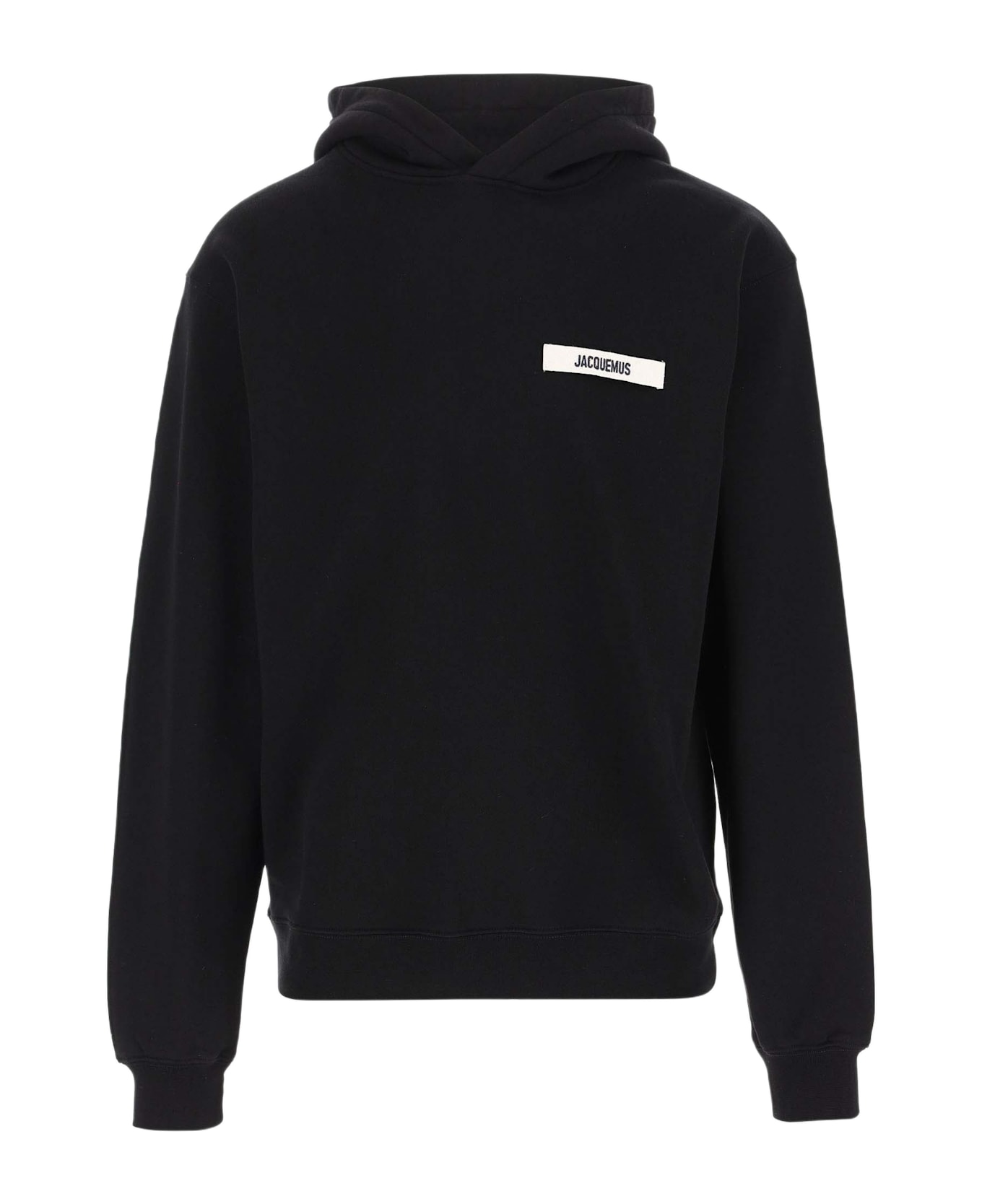 Jacquemus Le Hoodie Grosgrain - Black