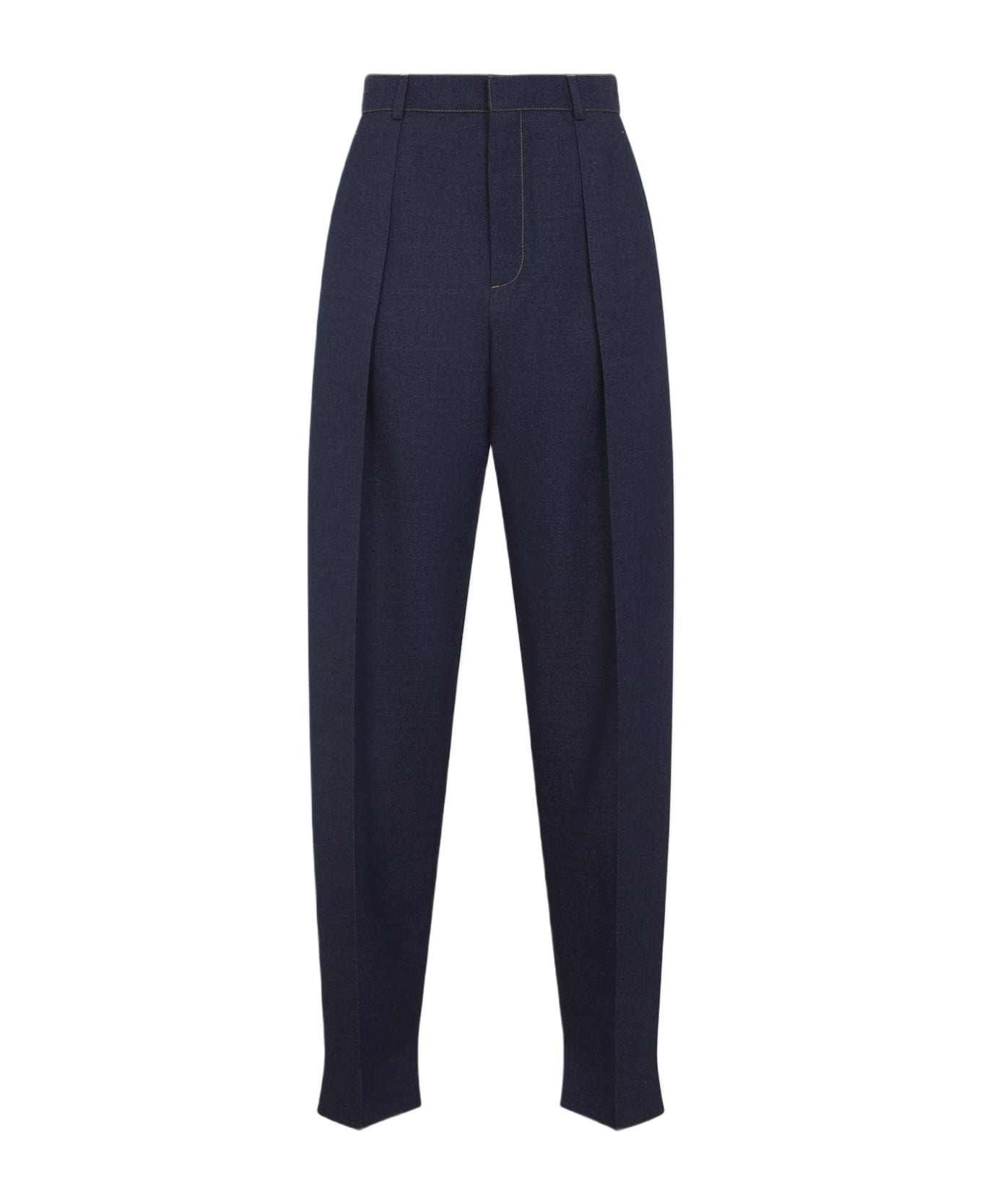 Bottega Veneta Drill Pants - Dark Indigo ボトムス