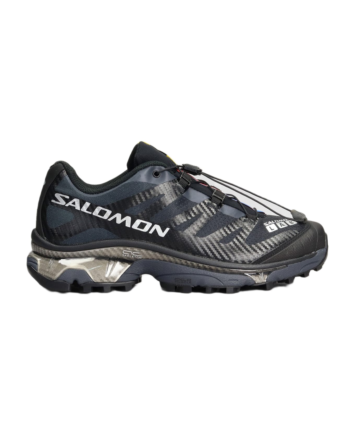 Salomon Xt-4 Og Sneakers In Black Synthetic Fibers - Black